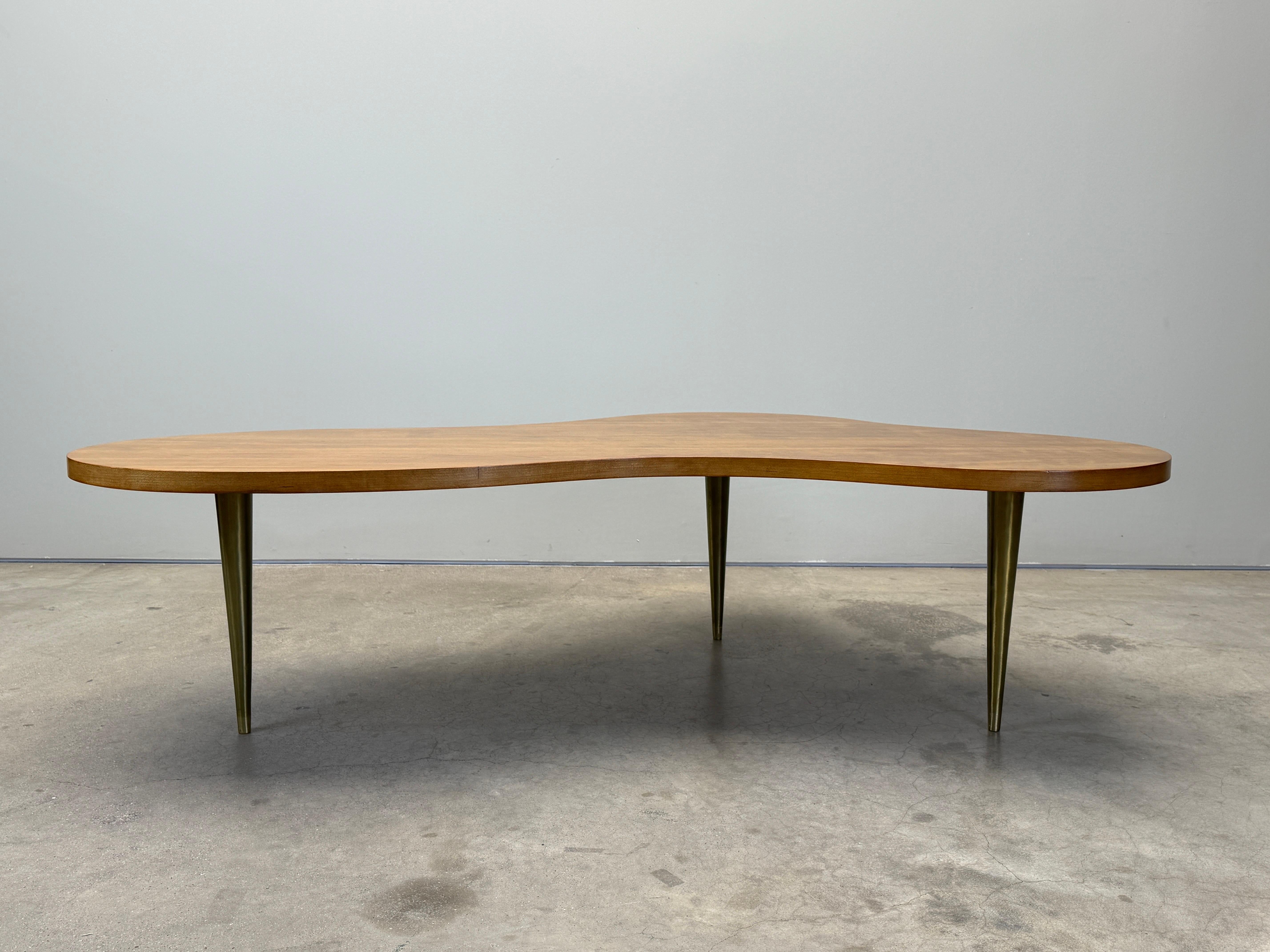 Mid-20th Century T.H. Robsjohn-Gibbings Large FreeForm Coffee Table for Widdicomb For Sale