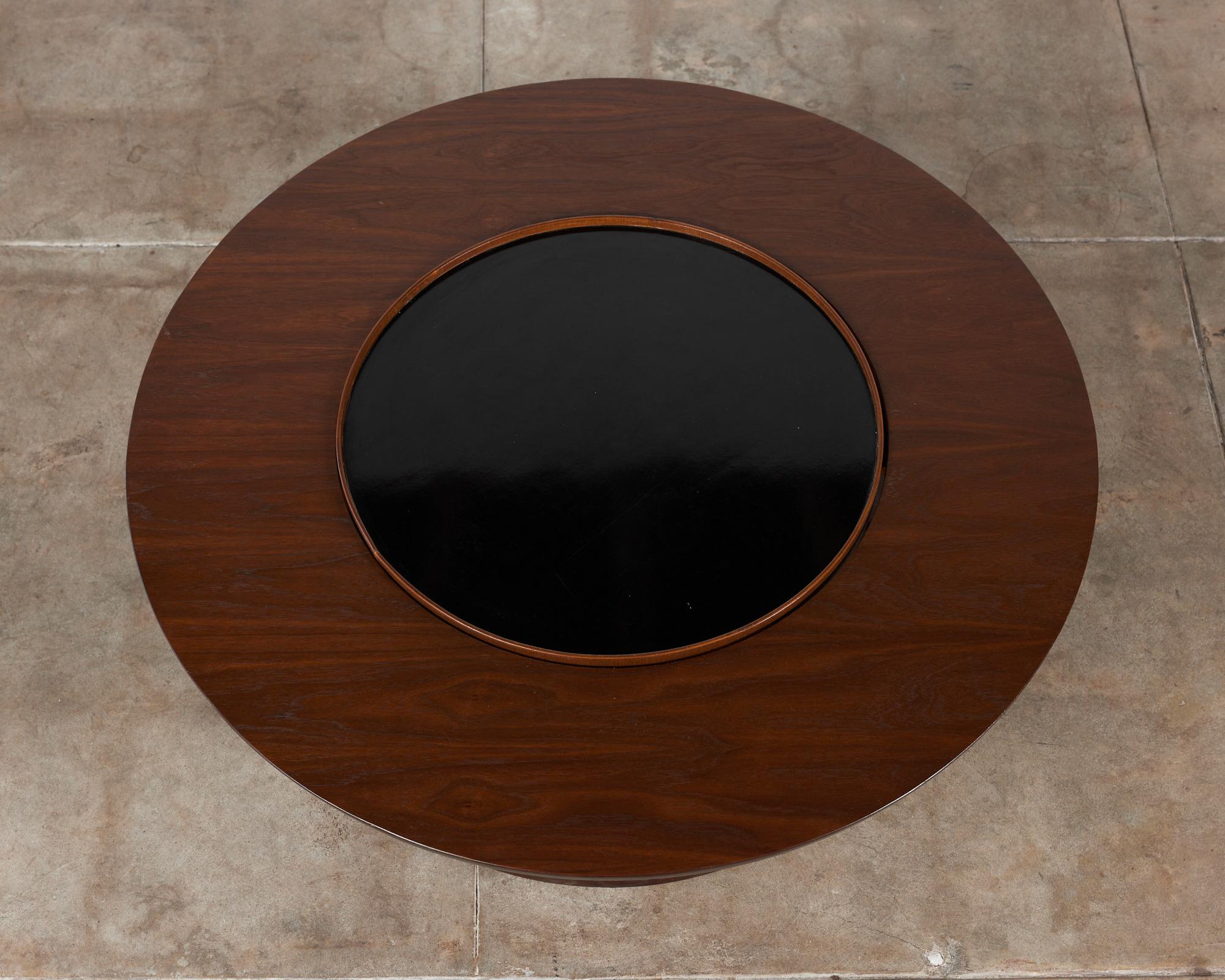 T.H. Robsjohn Gibbings Lazy Susan Coffee Table for Widdicomb 1