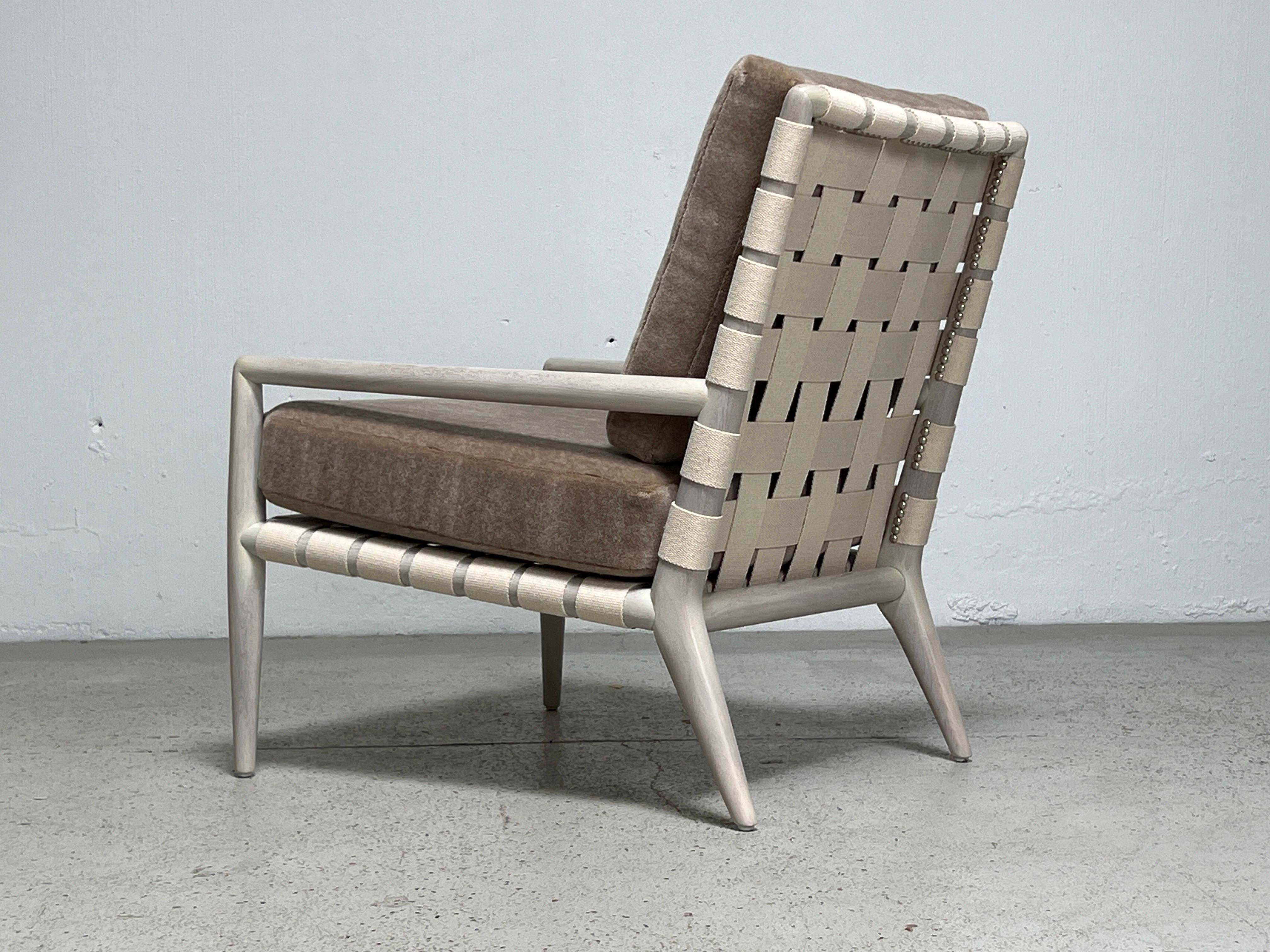 T.H. Robsjohn-Gibbings Lounge Chair and Ottoman  5