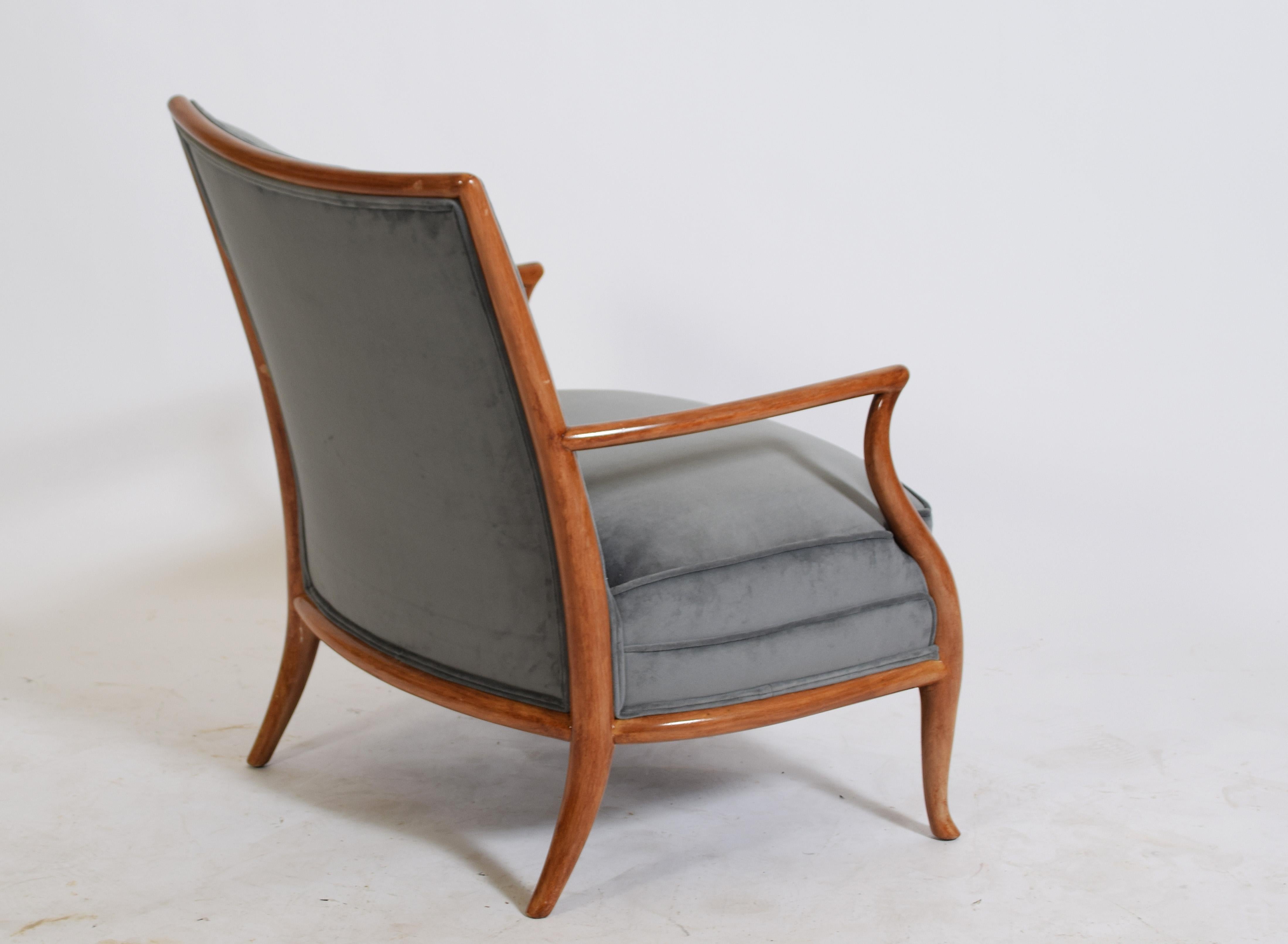 Mid-Century Modern T.H. Robsjohn-Gibbings Lounge Chair for Widdicomb