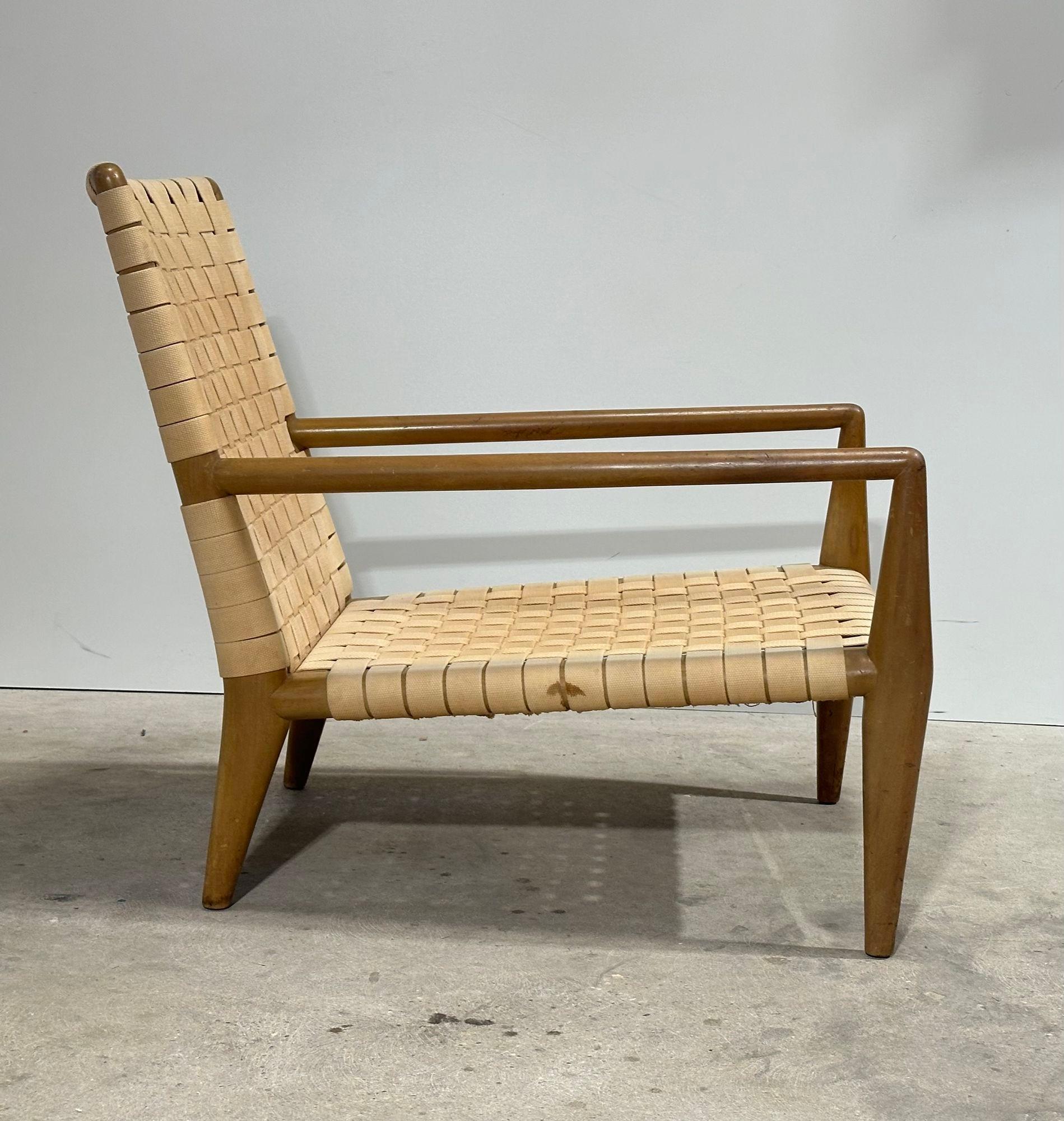 T.H. Chaise longue Robsjohn Gibbings, modèle 1720, 1950 Bon état - En vente à Chicago, IL