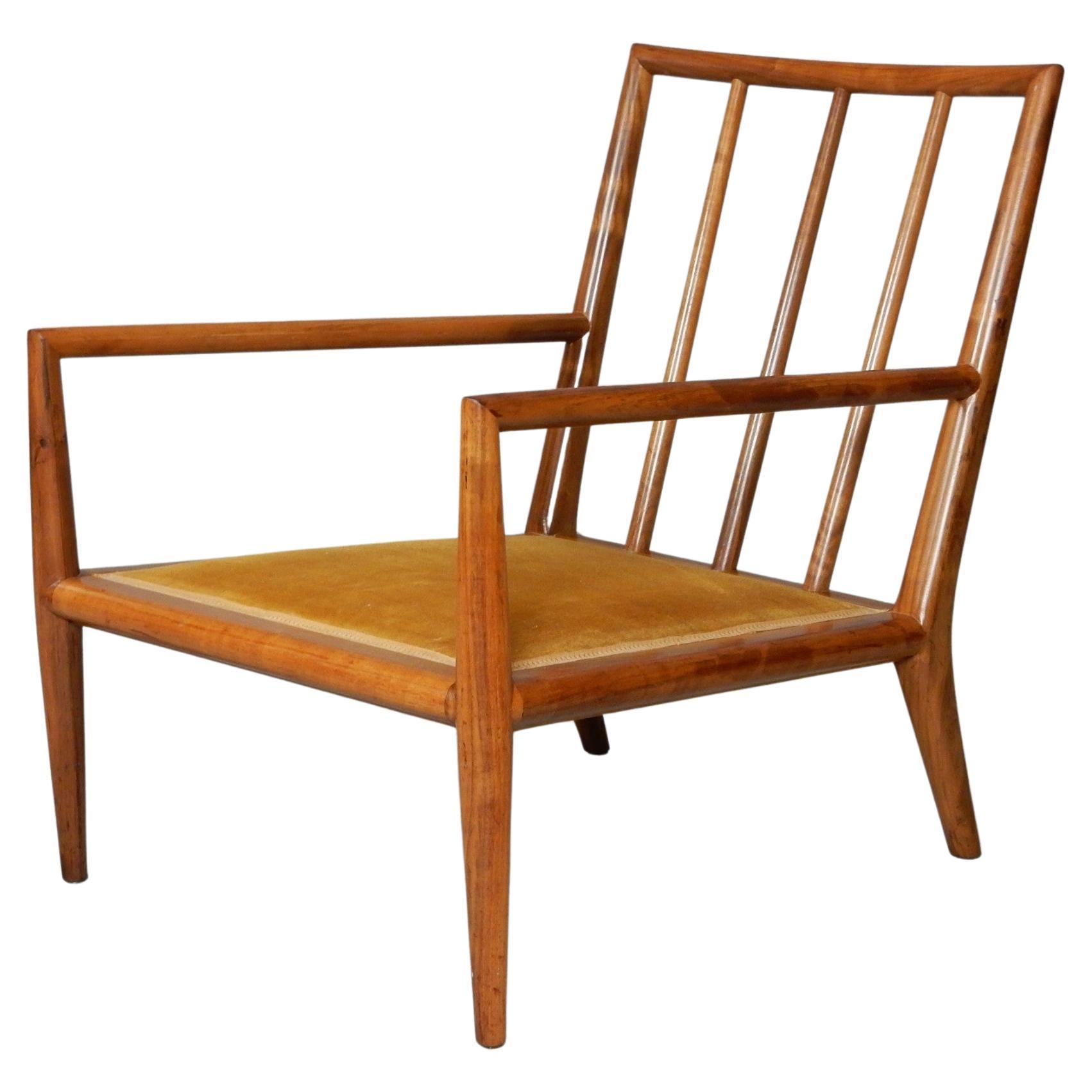 American T.H. Robsjohn-Gibbings Lounge Chair & Ottoman by Widdicomb 1950's For Sale