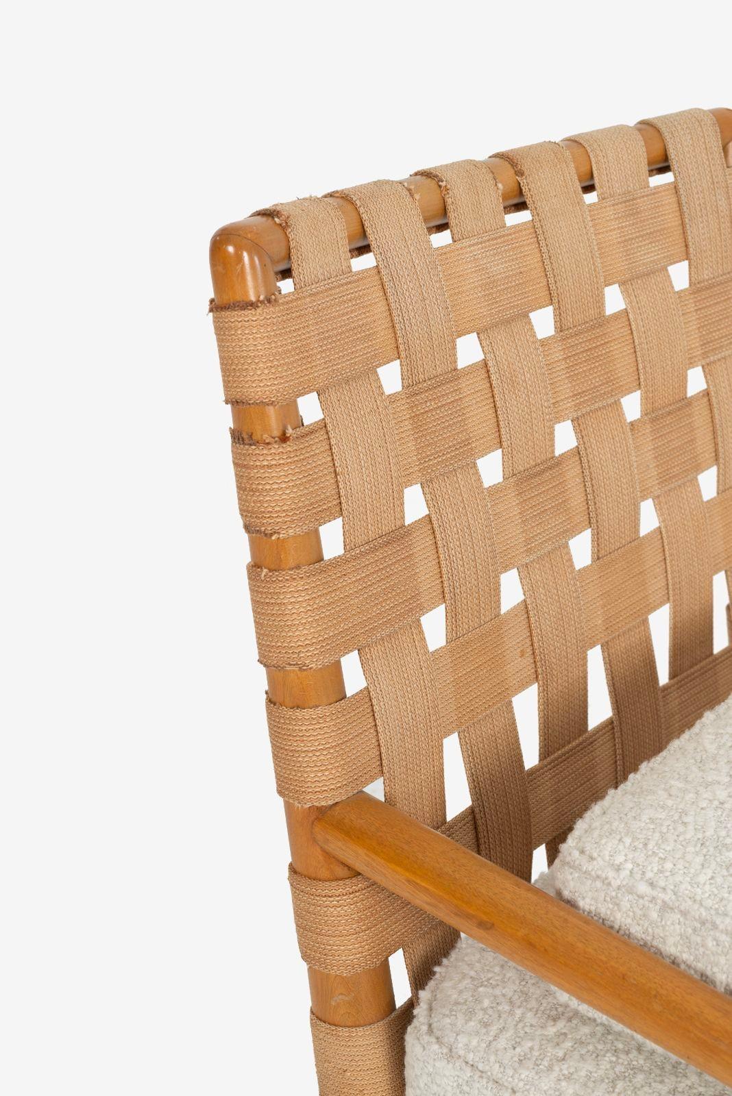 T.H. Robsjohn-Gibbings Lounge Chair, Widdicomb United Kingdom / USA, c. 1955 For Sale 3