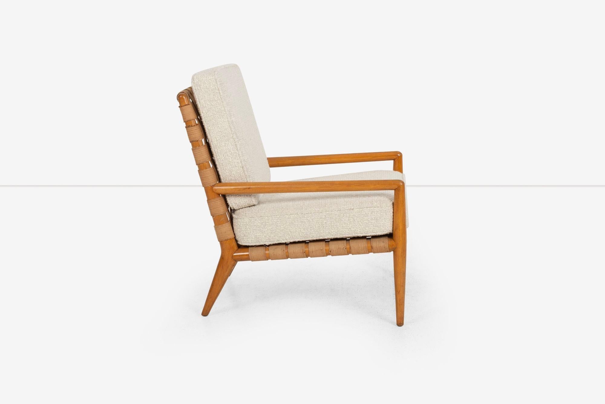 Appliqué T.H. Robsjohn-Gibbings Lounge Chair, Widdicomb United Kingdom / USA, c. 1955 For Sale