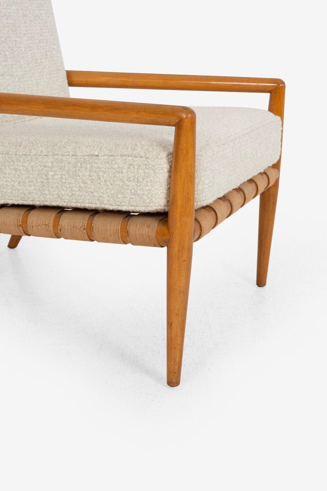 T.H. Robsjohn-Gibbings Lounge Chair, Widdicomb United Kingdom / USA, c. 1955 For Sale 1