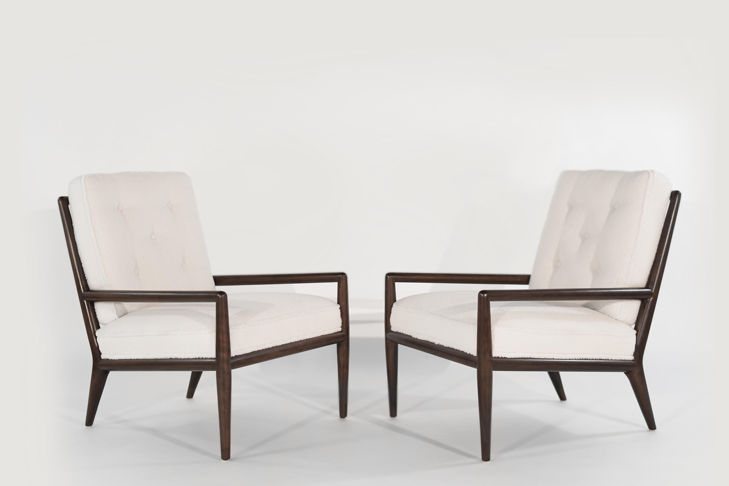 American T.H. Robsjohn-Gibbings Lounge Chairs, 1950s