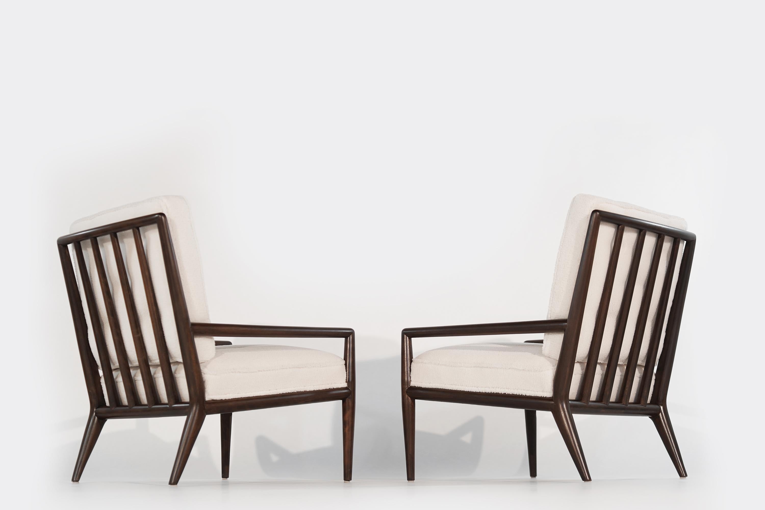 20th Century T.H. Robsjohn-Gibbings Lounge Chairs, 1950s