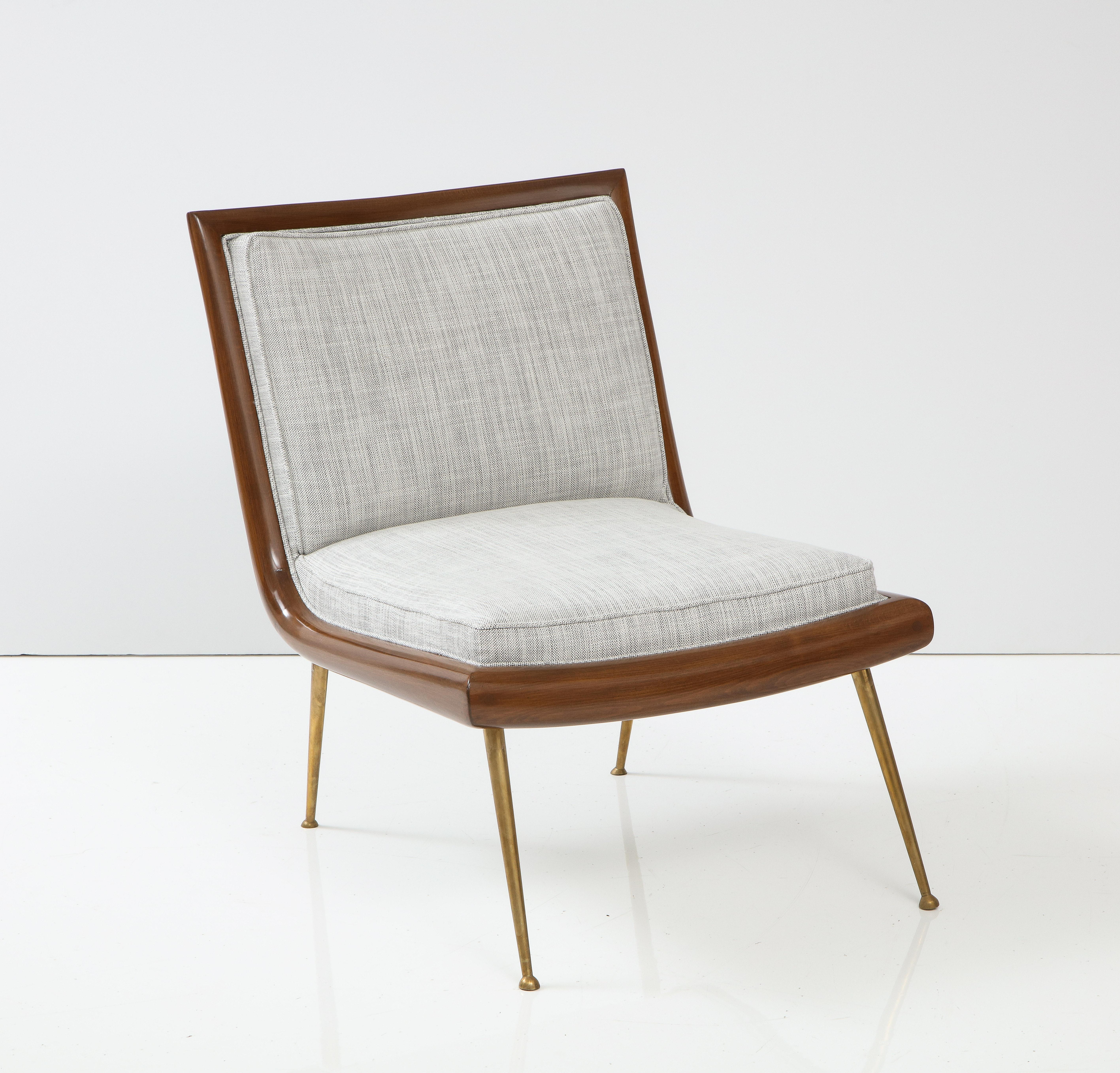 Mid-Century Modern T.H. Robsjohn Gibbings Lounge Chairs For Sale