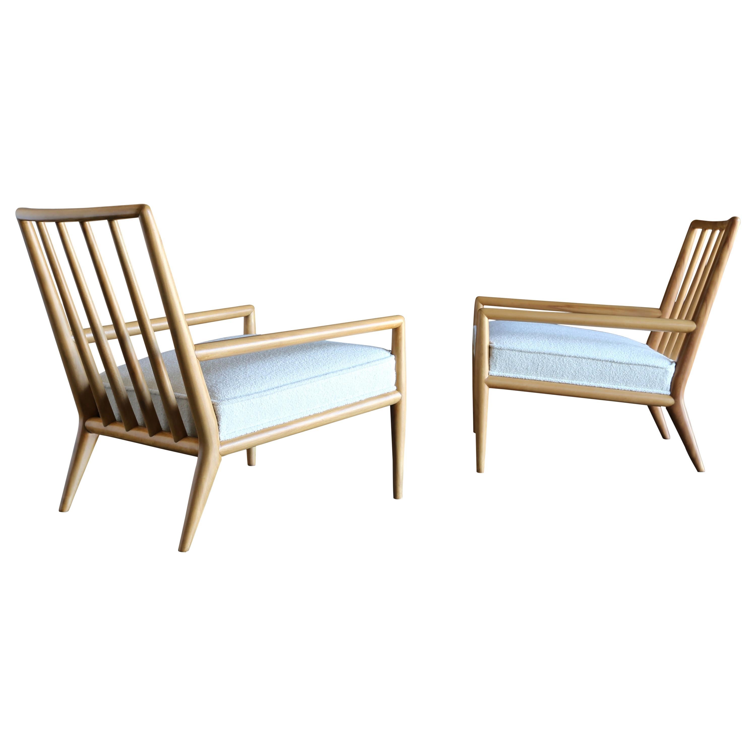 T.H. Robsjohn-Gibbings Lounge Chairs for Widdicomb, circa 1955