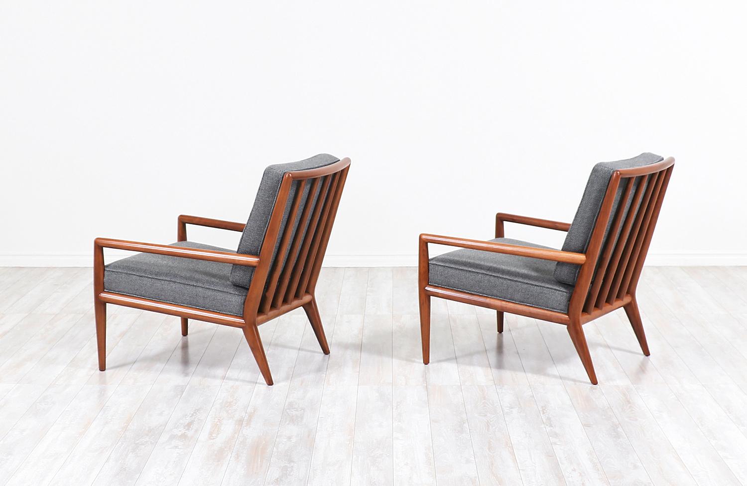 Mid-20th Century T.H. Robsjohn-Gibbings Lounge Chairs for Widdicomb