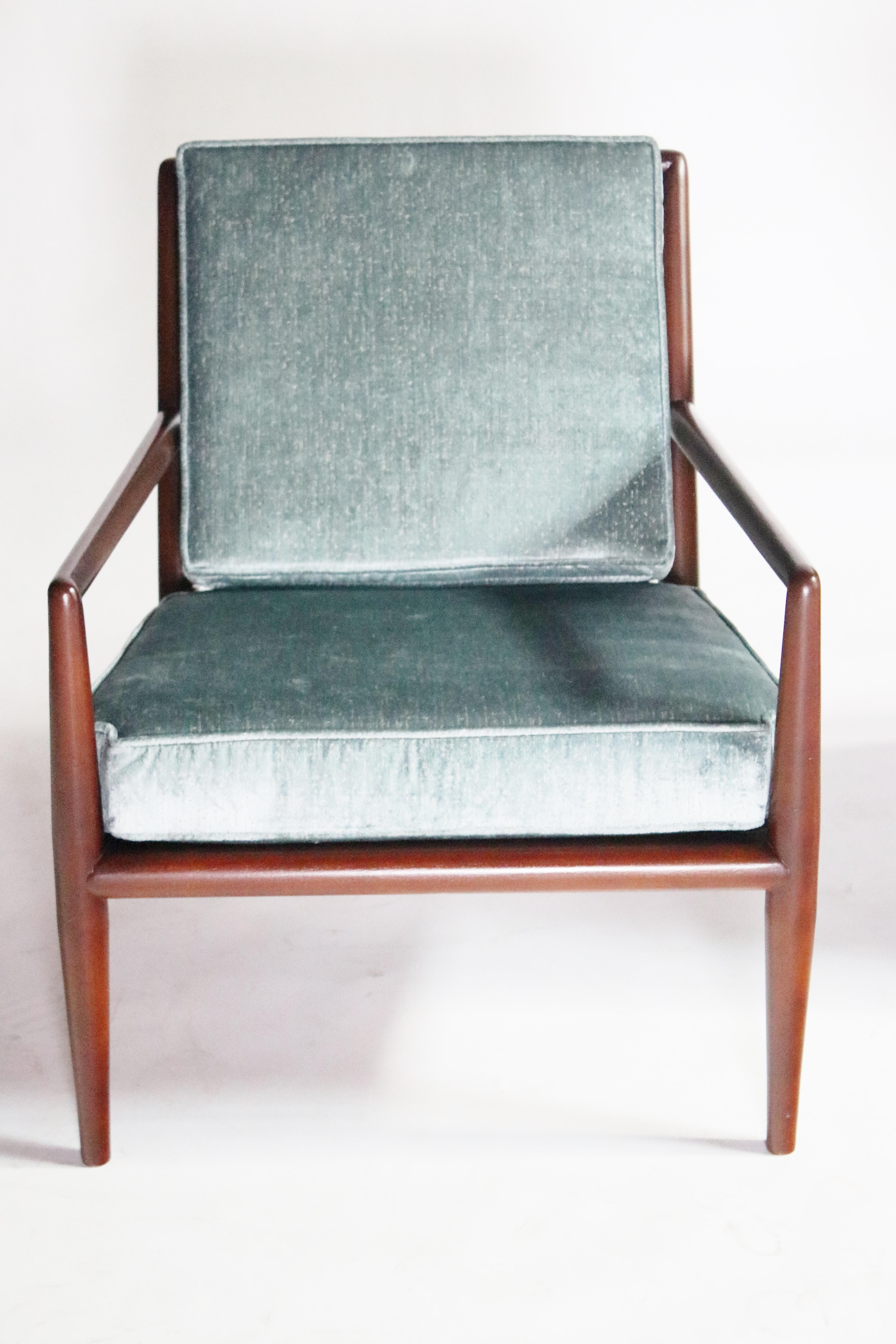 T.H. Robsjohn Gibbings Lounge Chairs, Widdicomb 3