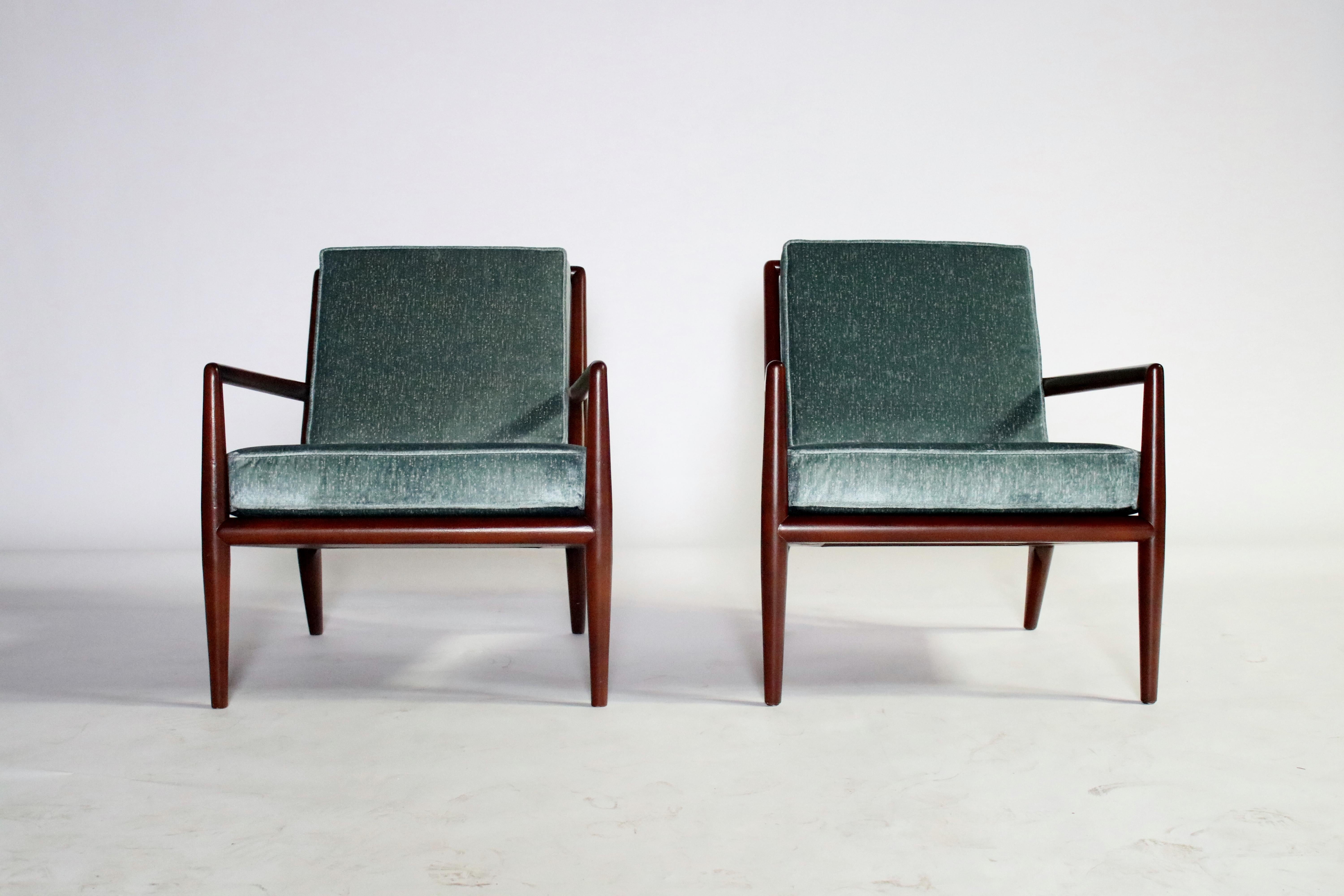 Mid-Century Modern T.H. Robsjohn Gibbings Lounge Chairs, Widdicomb