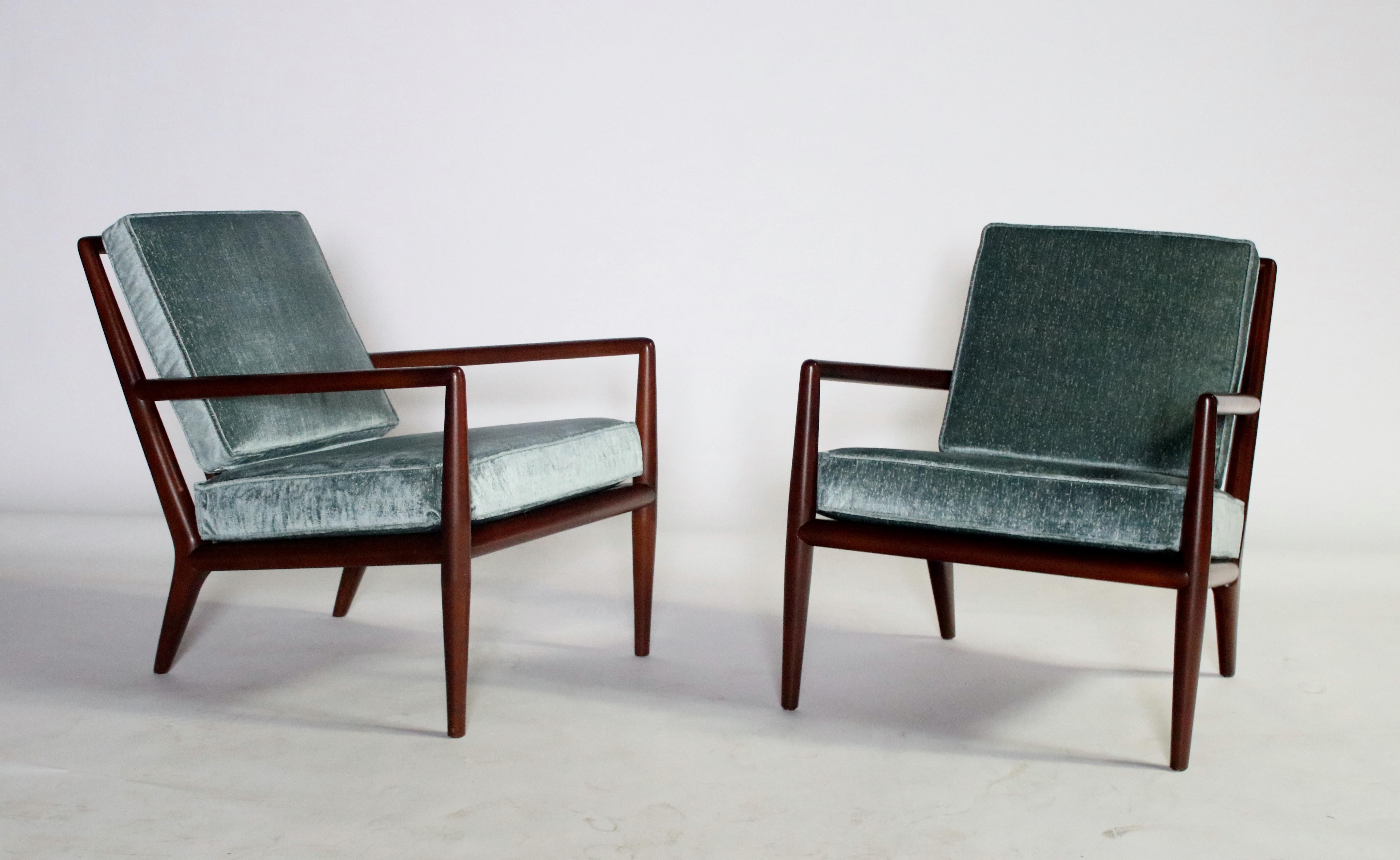 American T.H. Robsjohn Gibbings Lounge Chairs, Widdicomb
