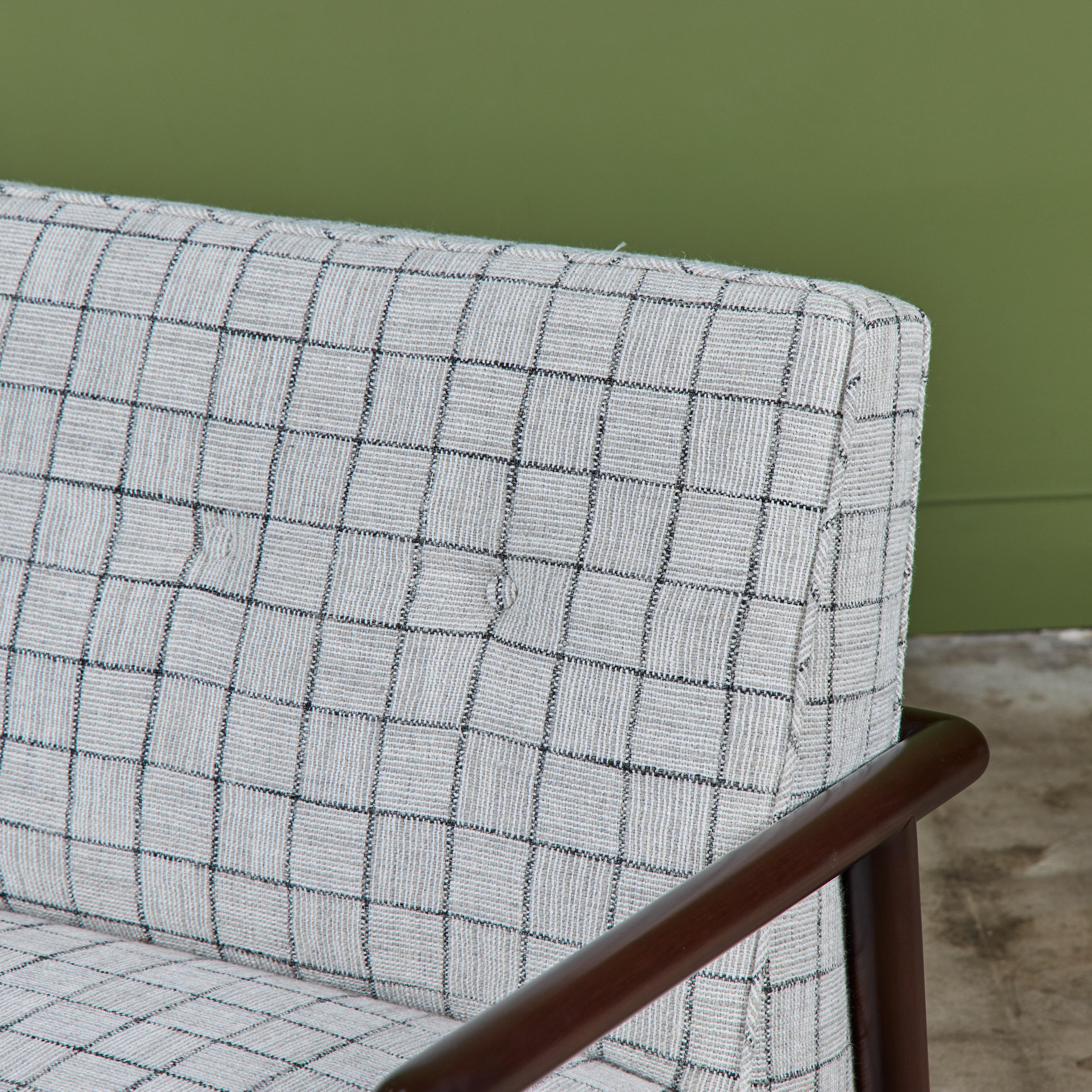 T.H. Robsjohn Gibbings Loveseat for Widdicomb For Sale 3