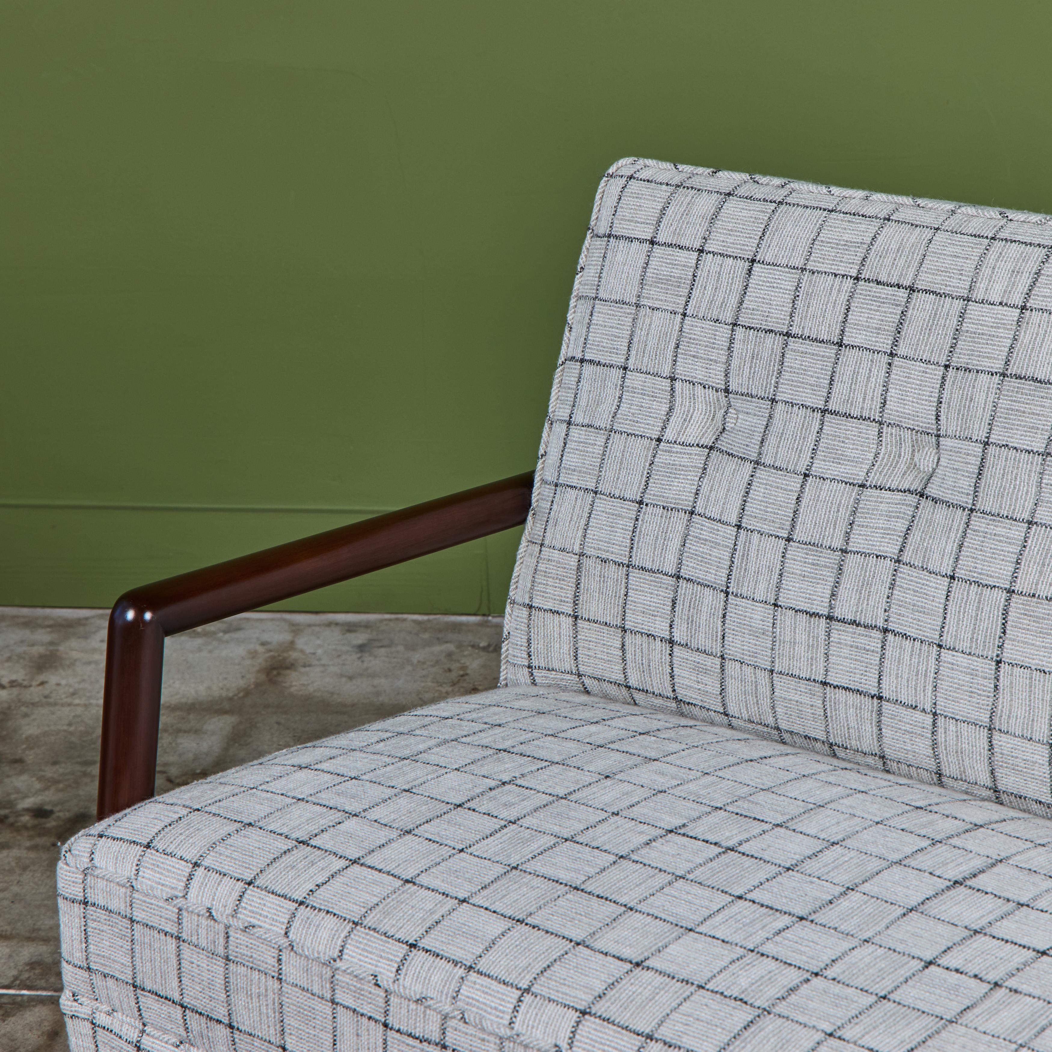 T.H. Robsjohn Gibbings Loveseat for Widdicomb For Sale 4