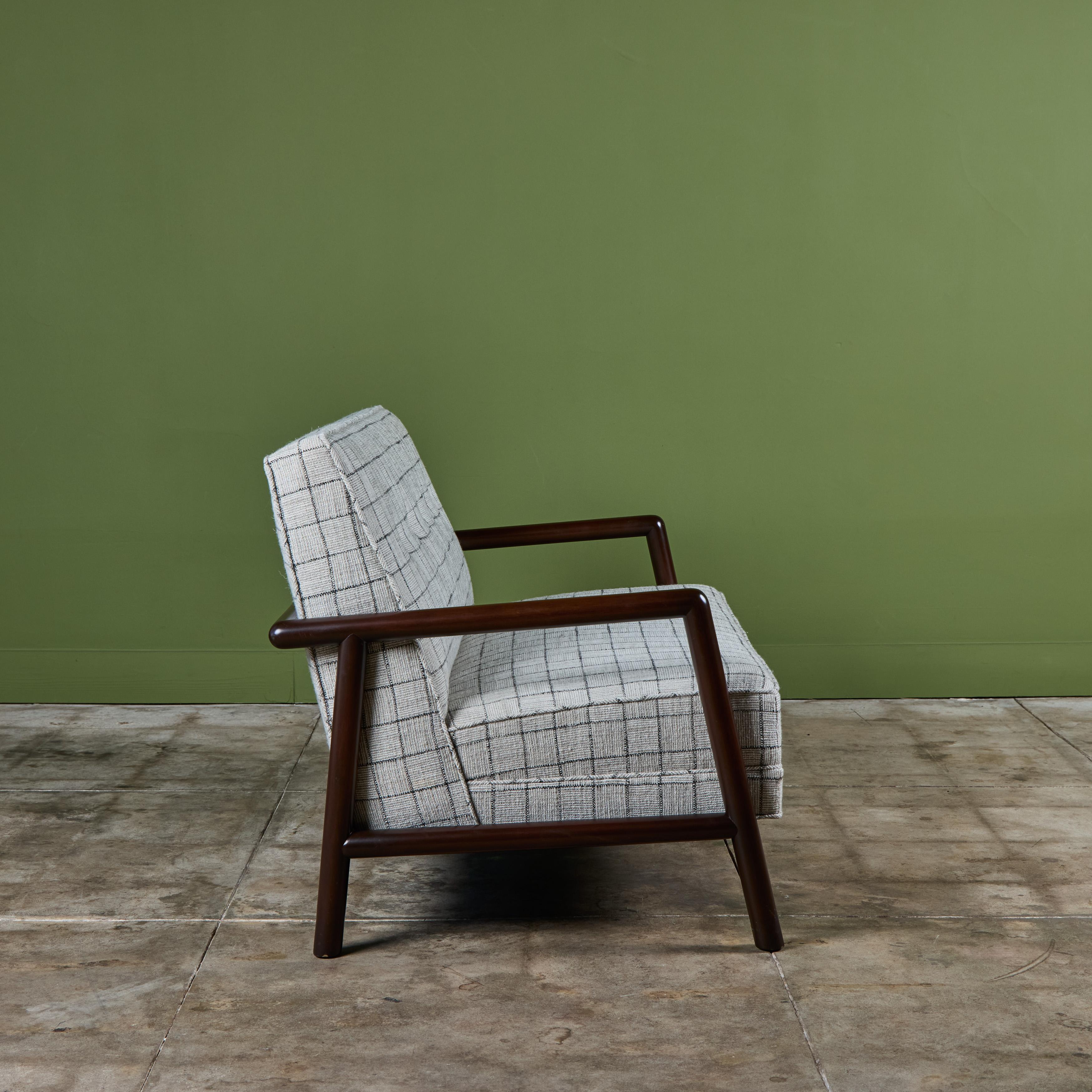 American T.H. Robsjohn Gibbings Loveseat for Widdicomb For Sale