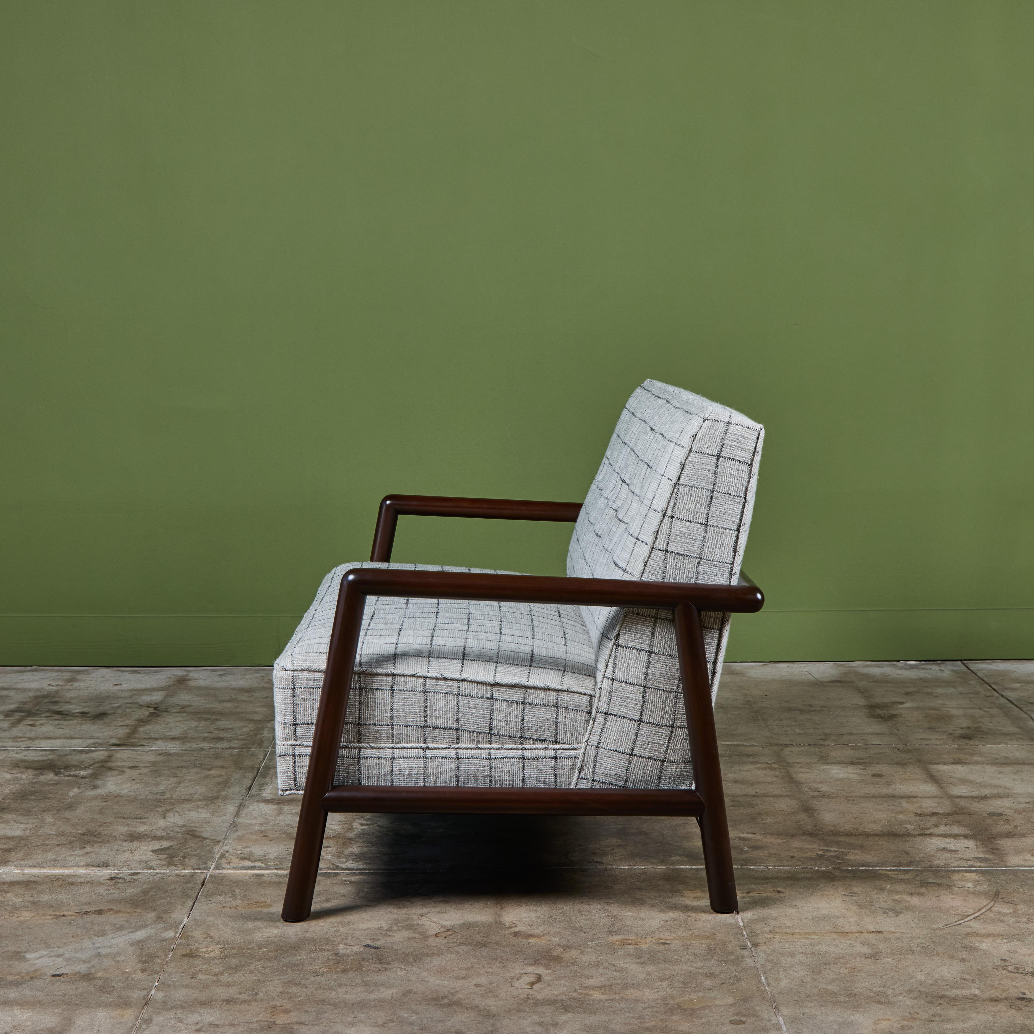 T.H. Robsjohn Gibbings Loveseat for Widdicomb For Sale 1