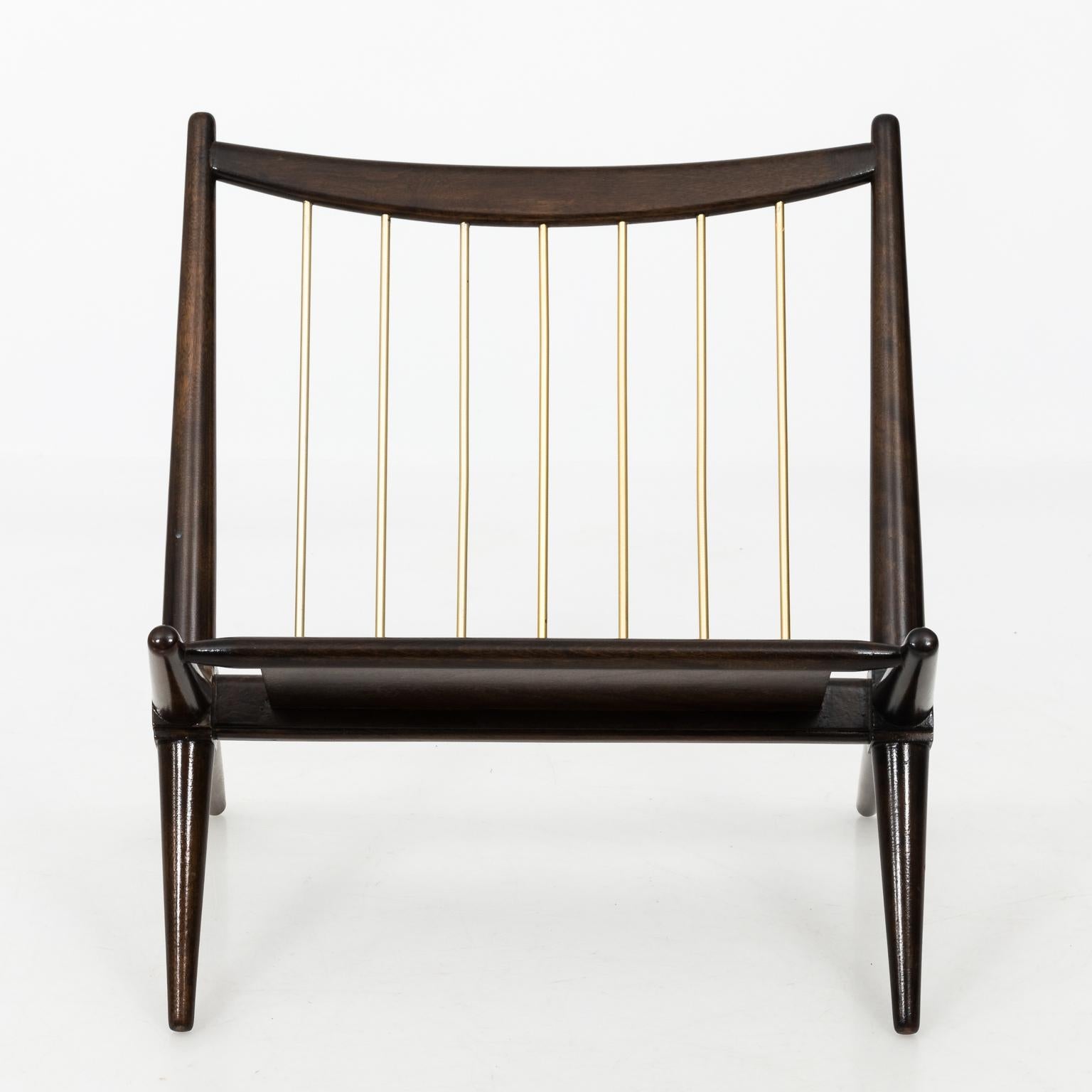 Mid-Century Modern T.H. Robsjohn-Gibbings Magazine Rack, circa 1950s