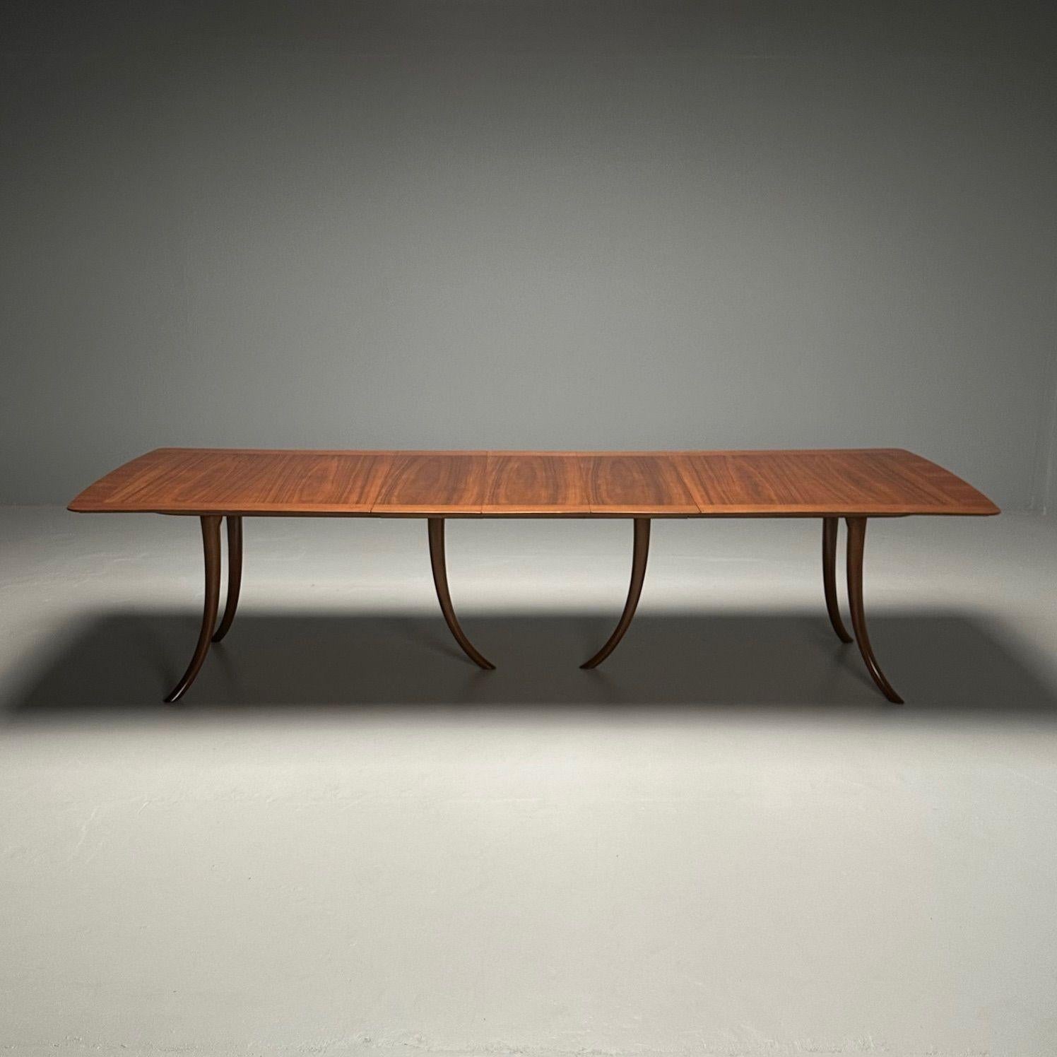 T.H. Robsjohn-Gibbings, Widdicomb, American Mid-Century Modern, Saber Leg Dining Table, Walnut, 1956

Rare example of a 'Saber Tooth' dining table designed by T.H. Robsjohn-Gibbings for Widdicomb and produced in the United States dated 1956.