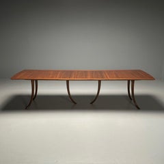 T.H. Robsjohn-Gibbings, Mid-Century Modern, Saber Leg Dining Table, Walnut, 1956