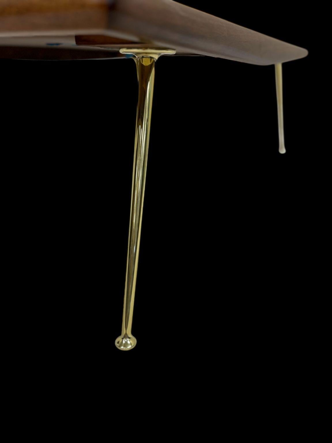 T.H. Tavolino da caffè in noce Robsjohn-Gibbings del metà secolo Modello 1786 Circa 1955 in vendita 4