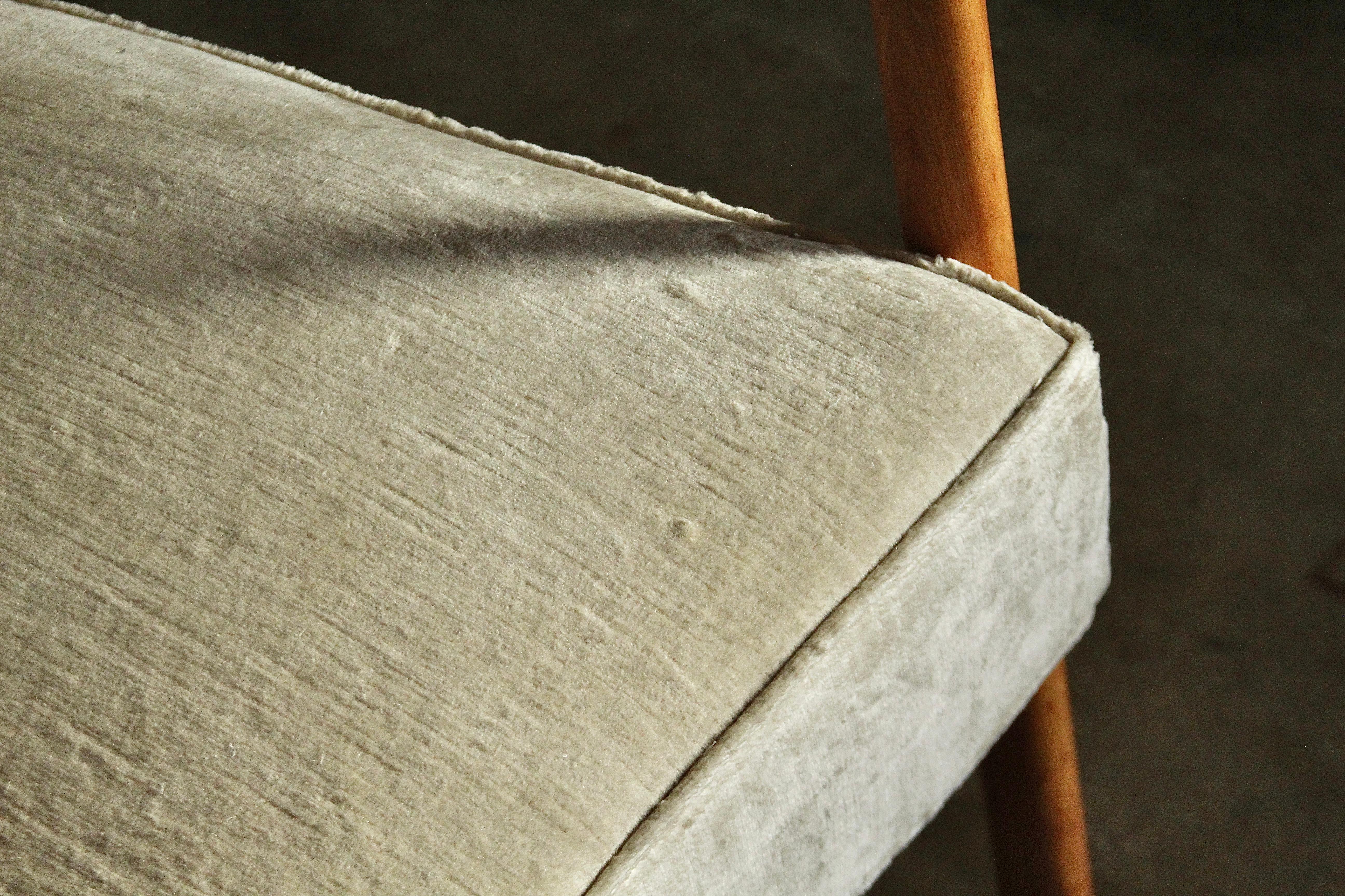 T.H. Robsjohn-Gibbings 'Model 1601' Lounge Chair for Widdicomb, 1950s en venta 4