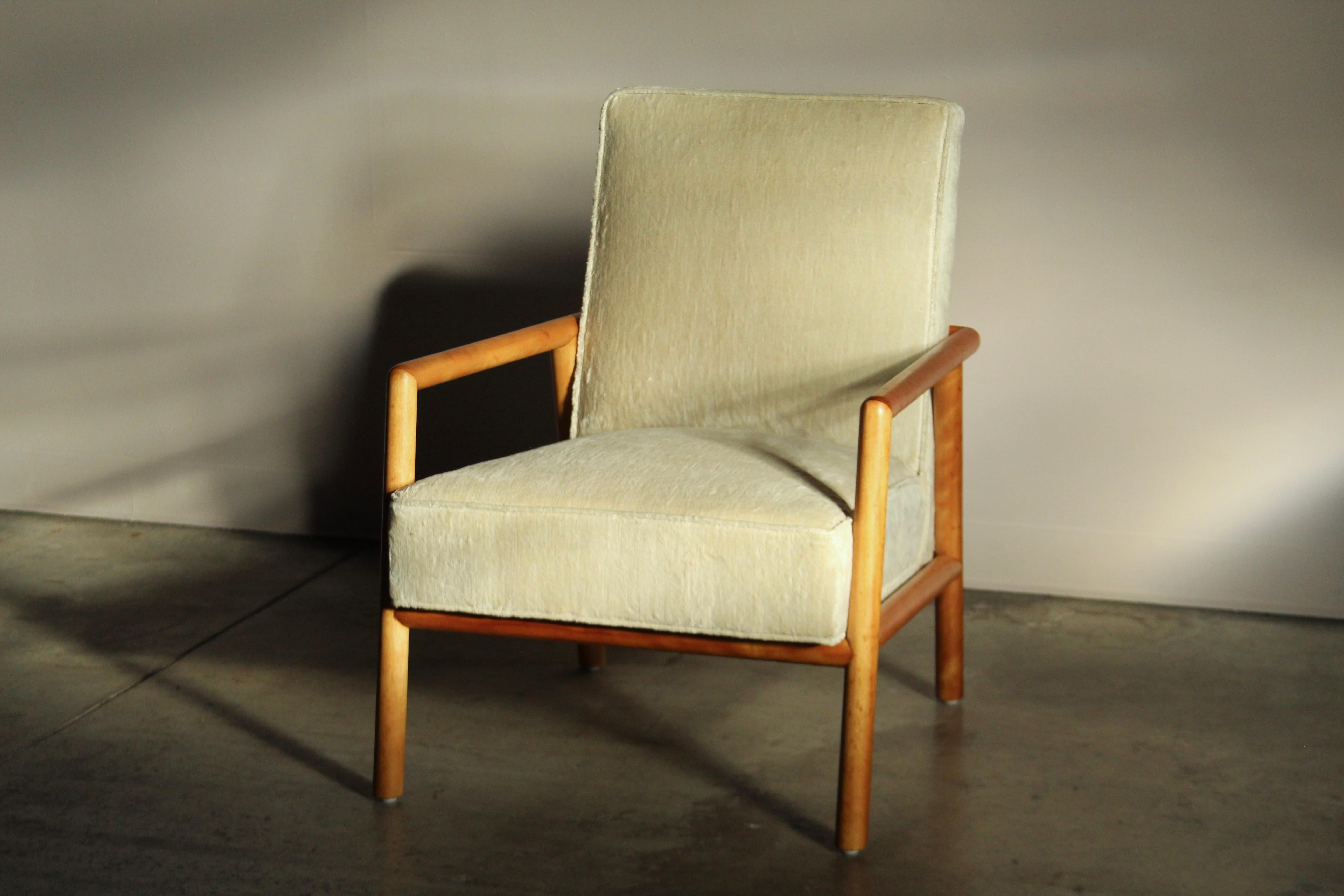 T.H. Robsjohn-Gibbings 'Model 1601' Lounge Chair for Widdicomb, 1950s en venta 9