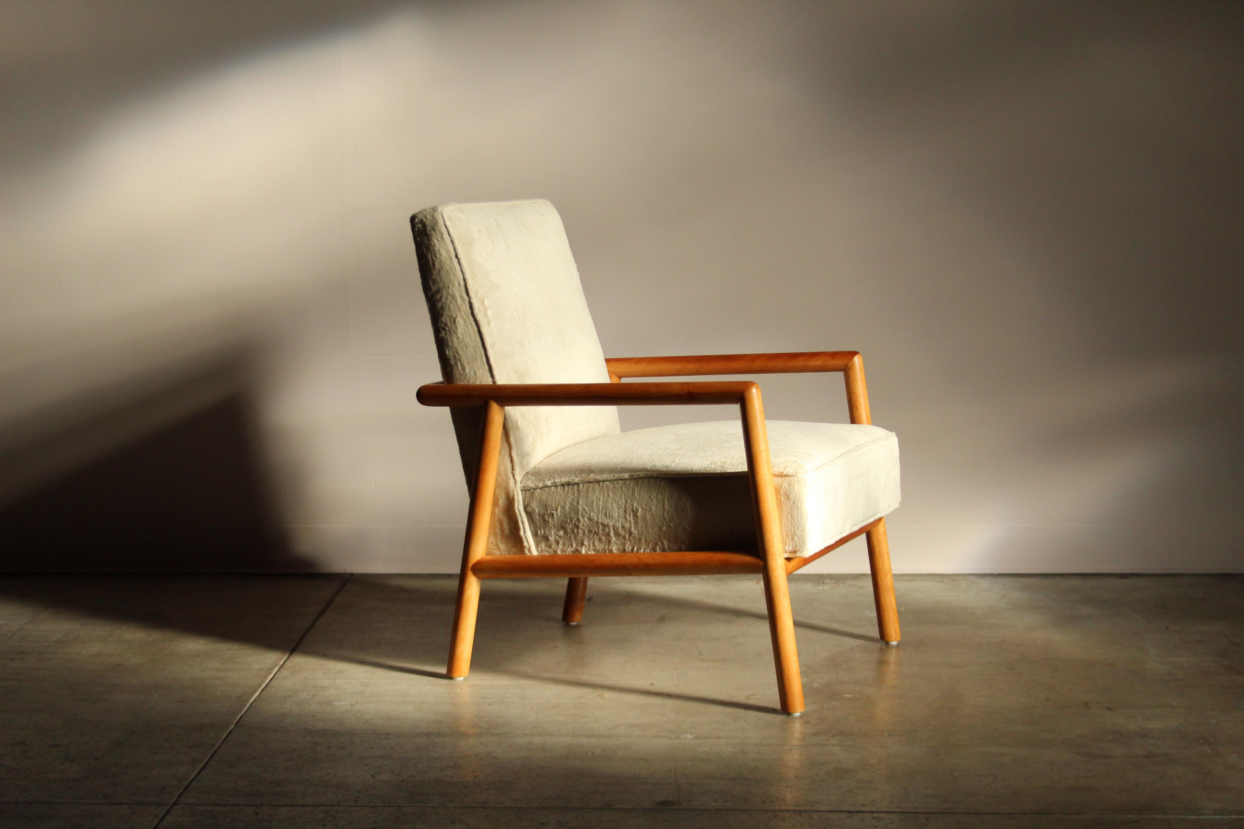 T.H. Robsjohn-Gibbings 'Model 1601' Lounge Chair for Widdicomb, 1950s Moderno de mediados de siglo en venta