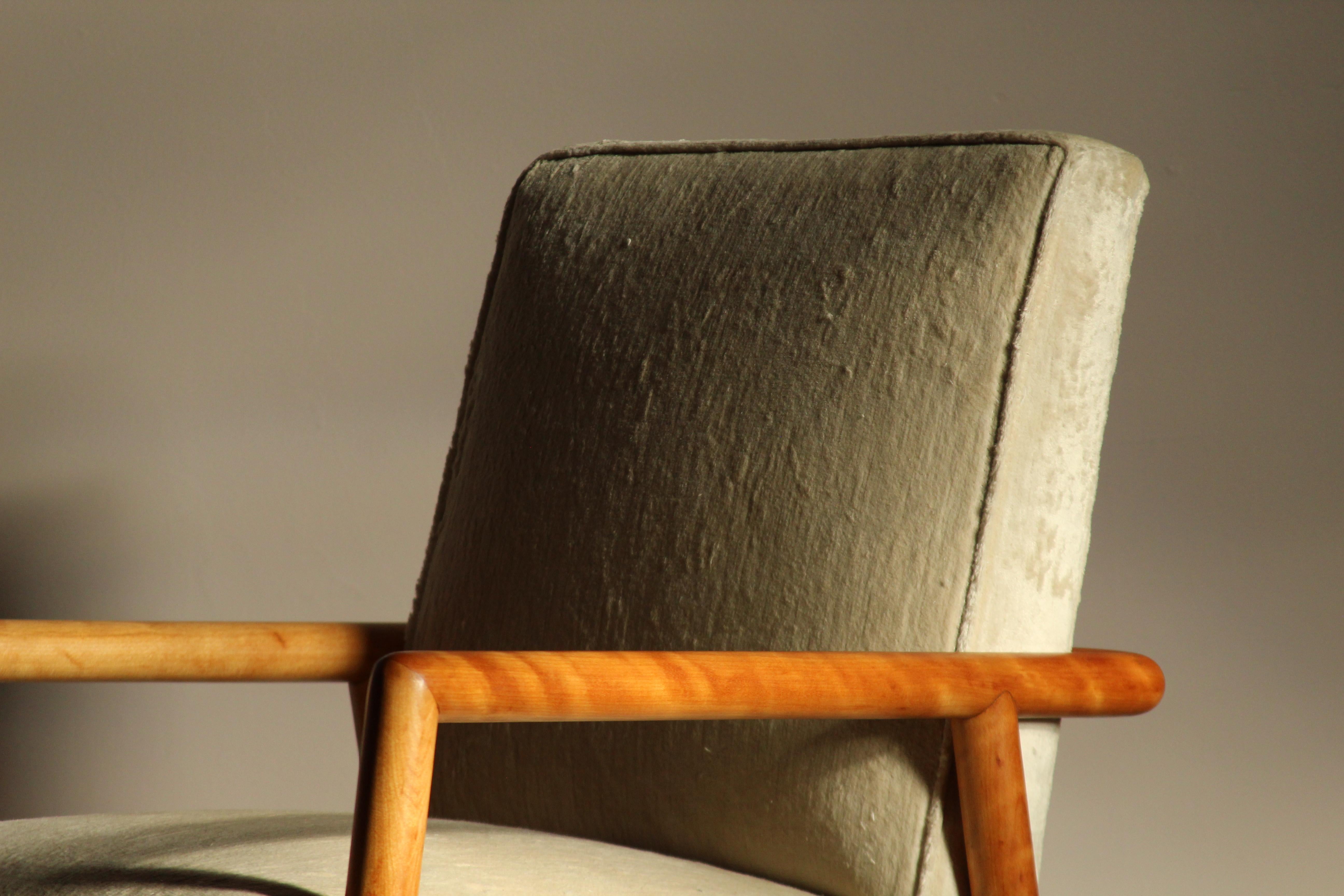 T.H. Robsjohn-Gibbings 'Model 1601' Lounge Chair for Widdicomb, 1950s en venta 2