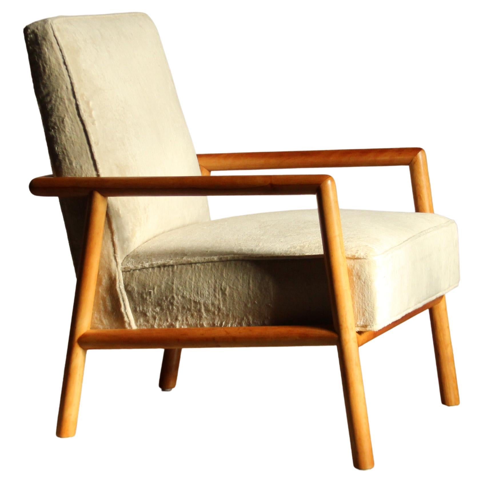 T.H. Robsjohn-Gibbings 'Model 1601' Lounge Chair for Widdicomb, 1950s