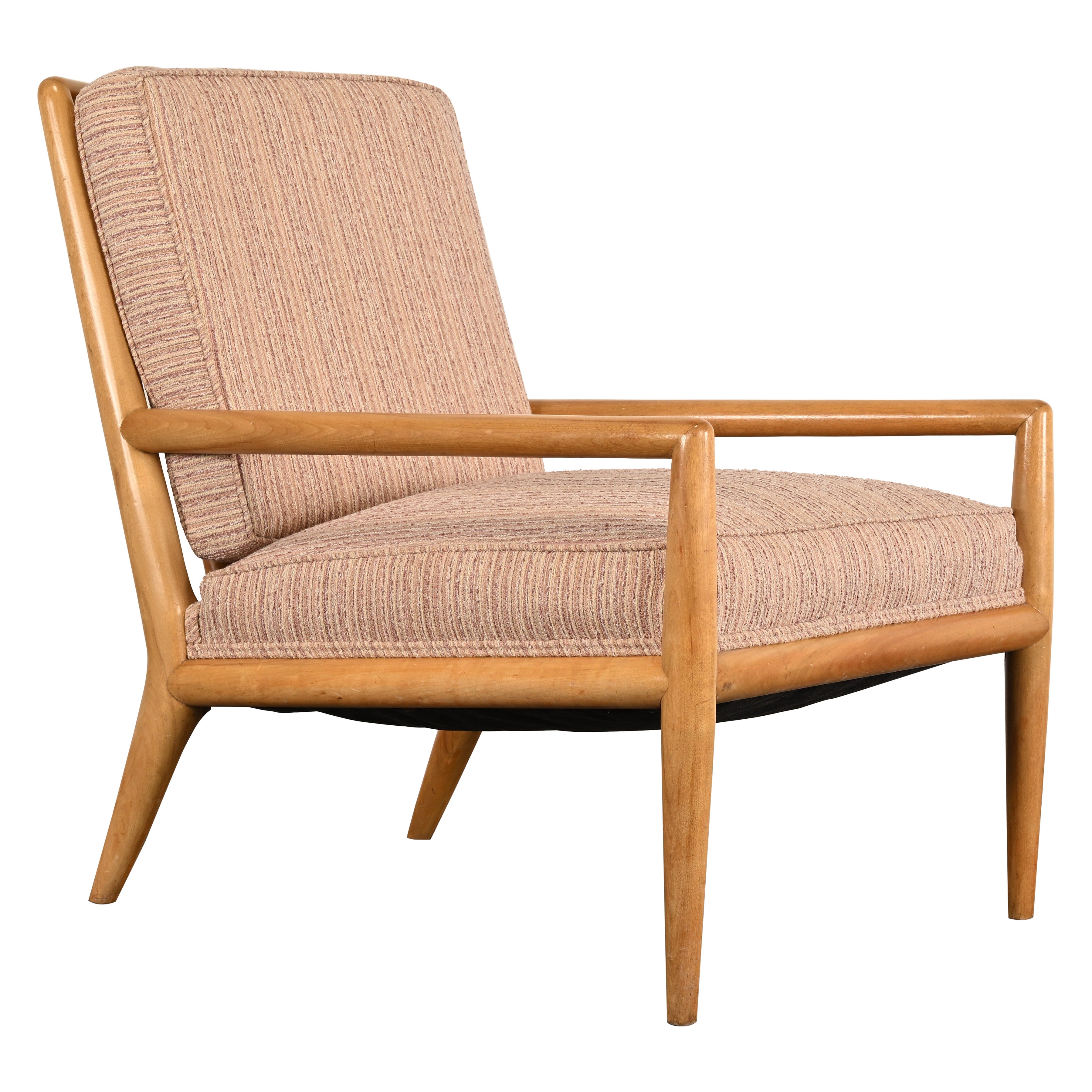 T.H. Robsjohn-Gibbings Model WWZ Lounge Chair for Widdicomb, circa 1955