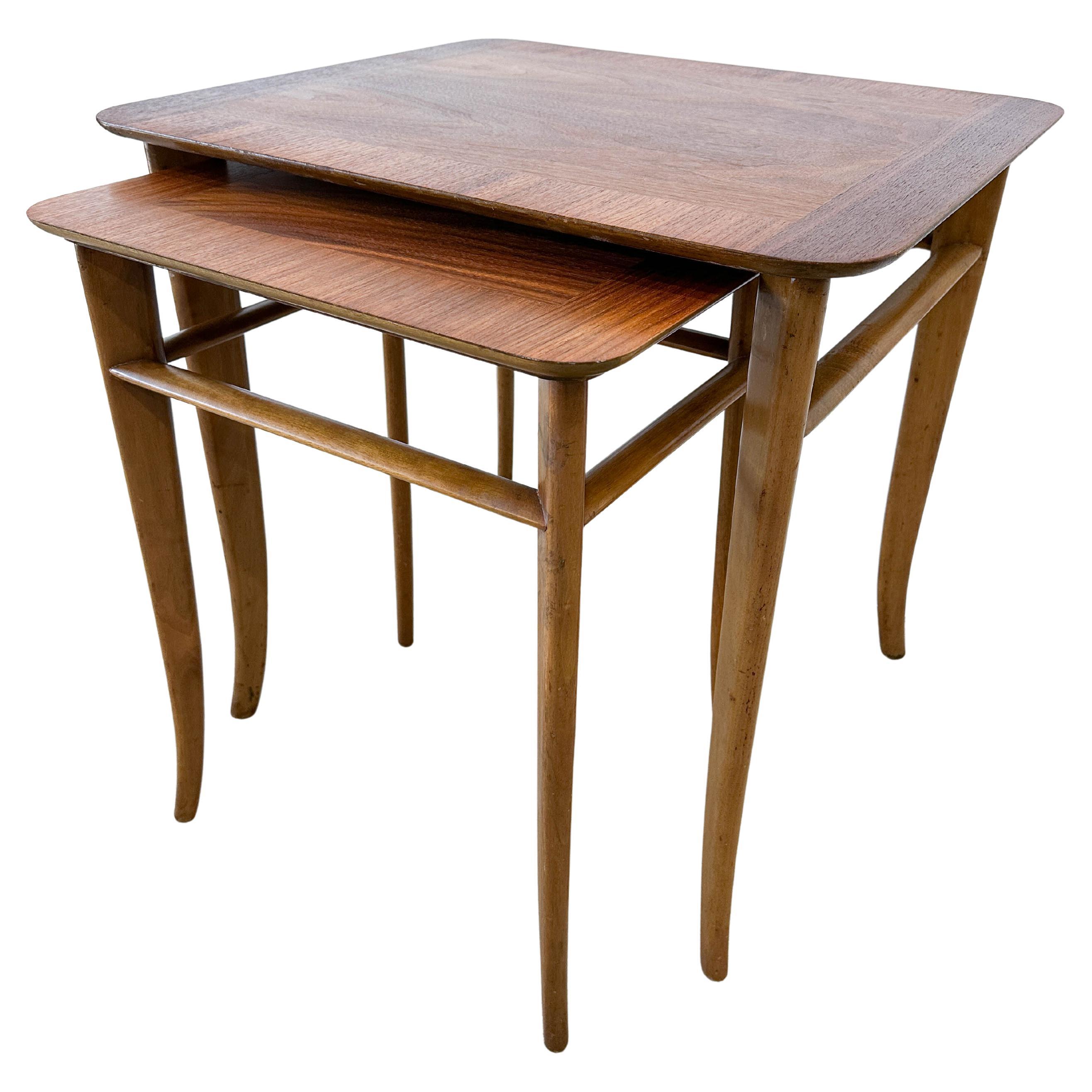 T.H. Robsjohn Gibbings Nesting Tables für Widdicomb