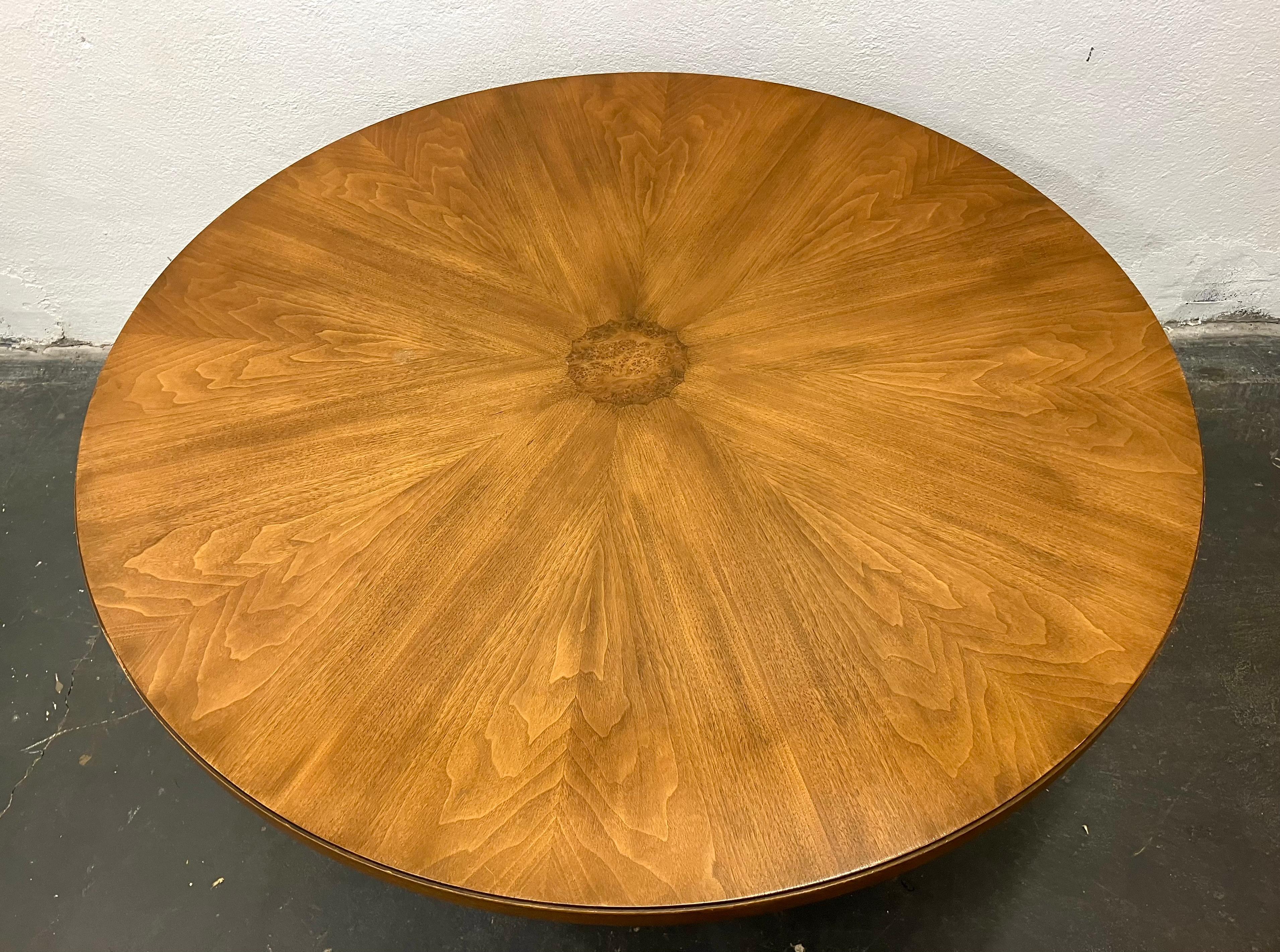 T.H. Robsjohn-Gibbings Occasional or Center Table for Baker In Good Condition For Sale In Brooklyn, NY