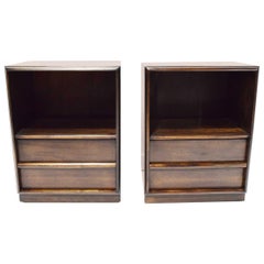 T.H. Robsjohn-Gibbings Pair of Nightstands for Widdicomb, 1950s