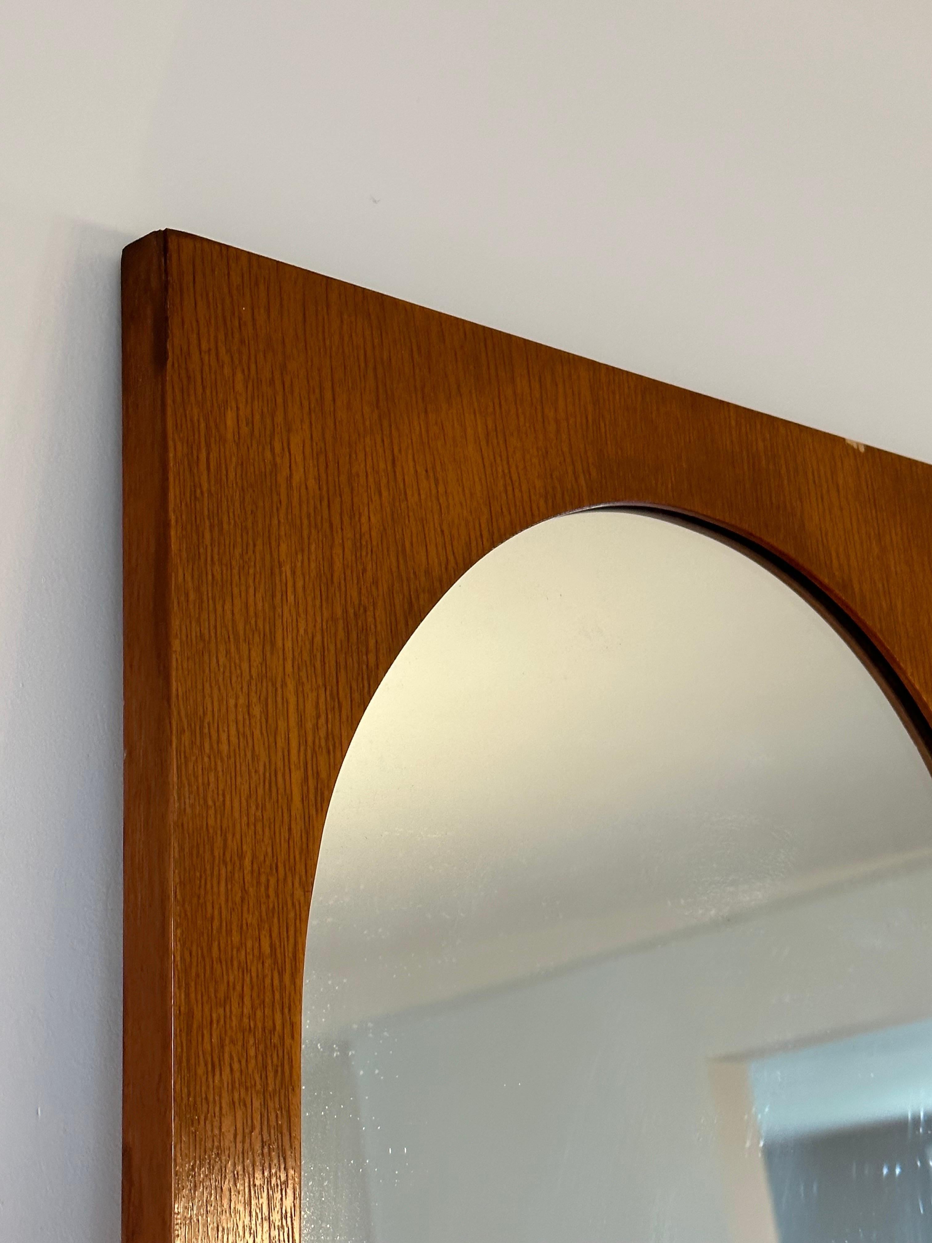 Mid-20th Century T.H. Robsjohn-Gibbings Rare Arch Colosseum Wall Mirror for Widdicomb For Sale