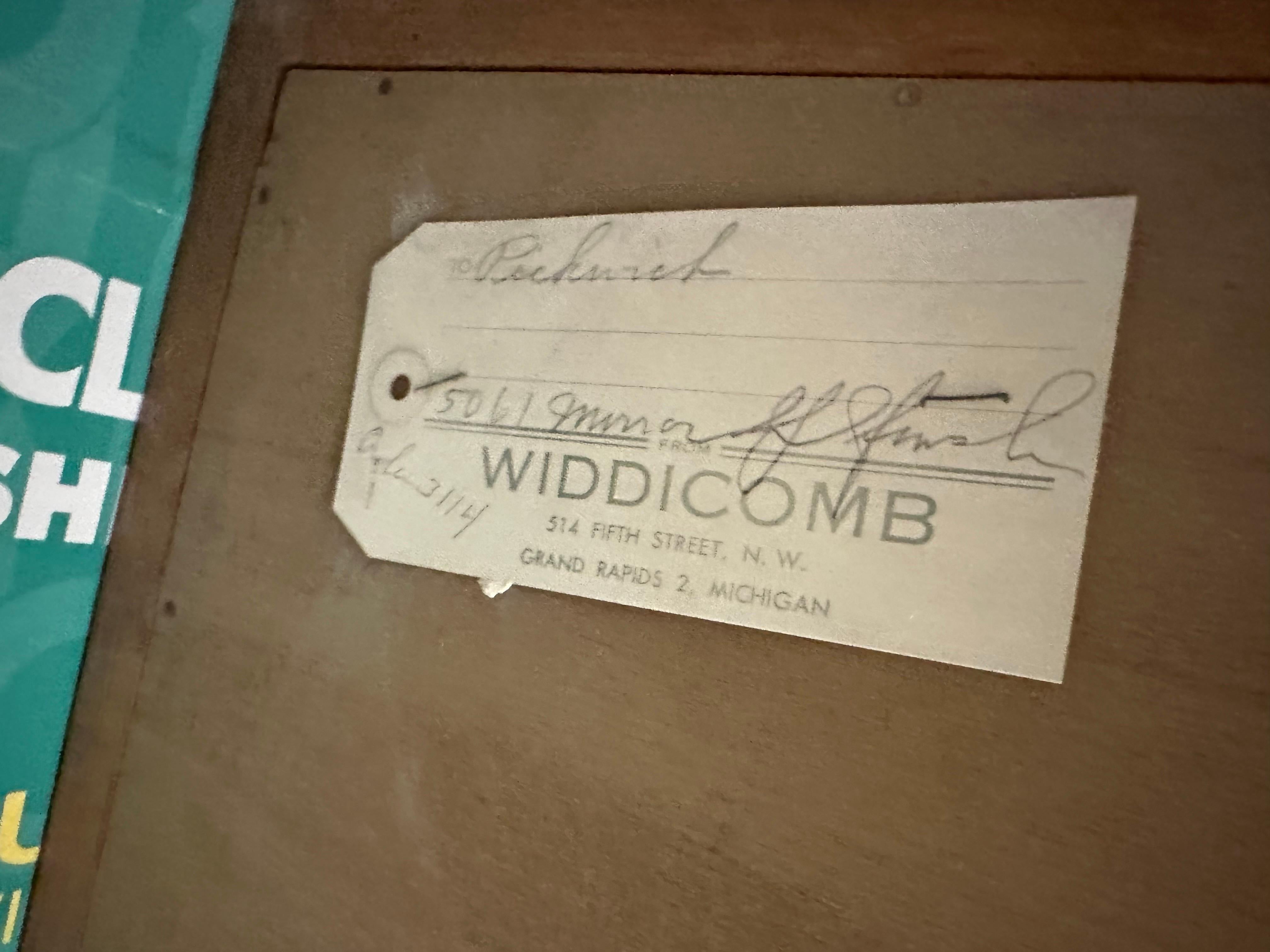 T.H. Robsjohn-Gibbings Rare Arch Colosseum Wall Mirror for Widdicomb For Sale 2