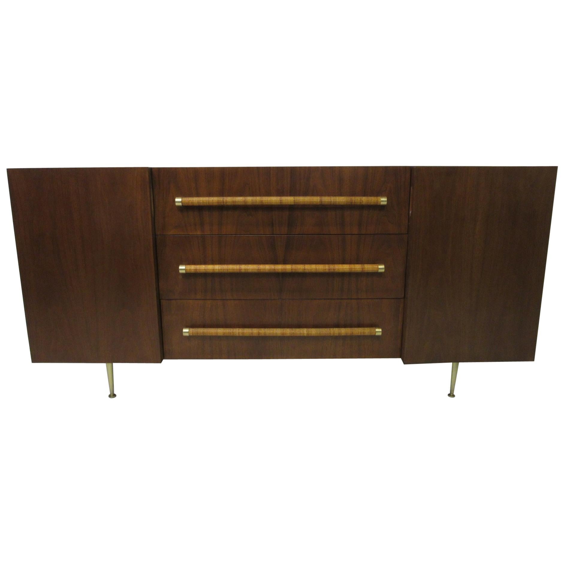 T.H. Robsjohn, Gibbings Rare Sideboard, Credenza for Widdicomb