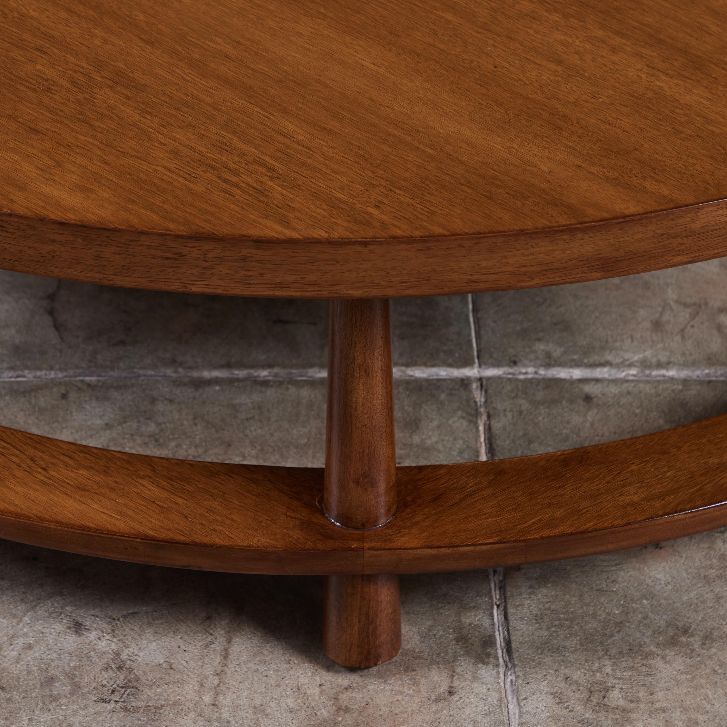 T.H. Robsjohn Gibbings Round Coffee Table for Widdicomb 6