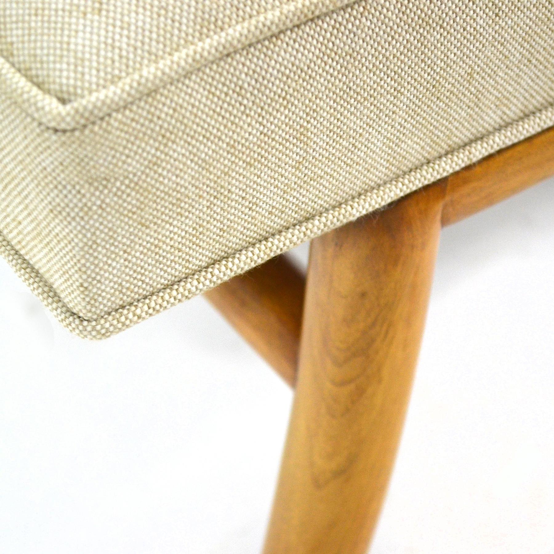 Mid-20th Century T.H. Robsjohn-Gibbings Saber Leg Bench by Widdicomb