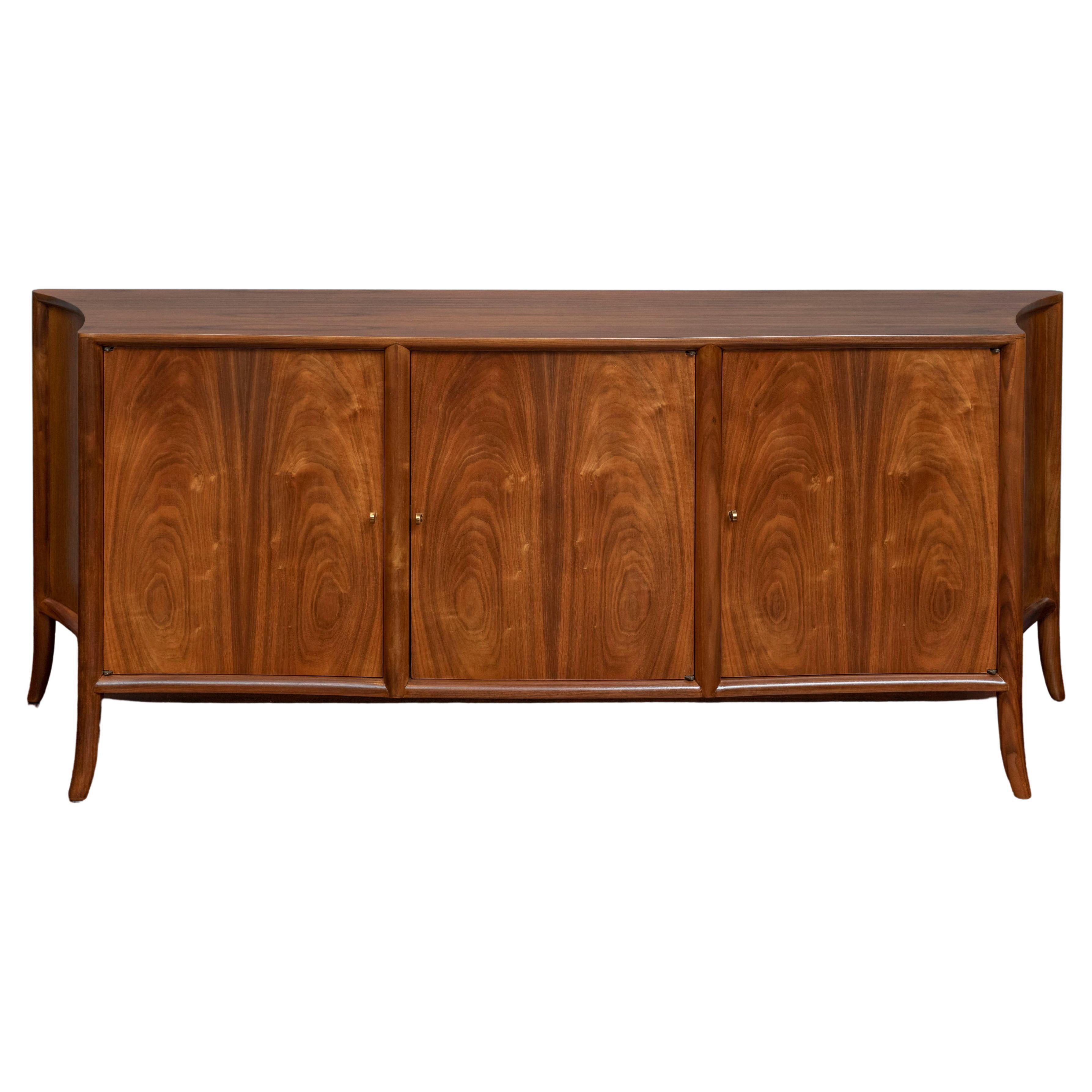 T.H. Robsjohn-Gibbings Saber Leg Credenza for Widdicomb