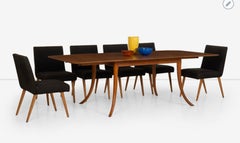 T.H. Robsjohn Gibbings Saber Leg Dining Table