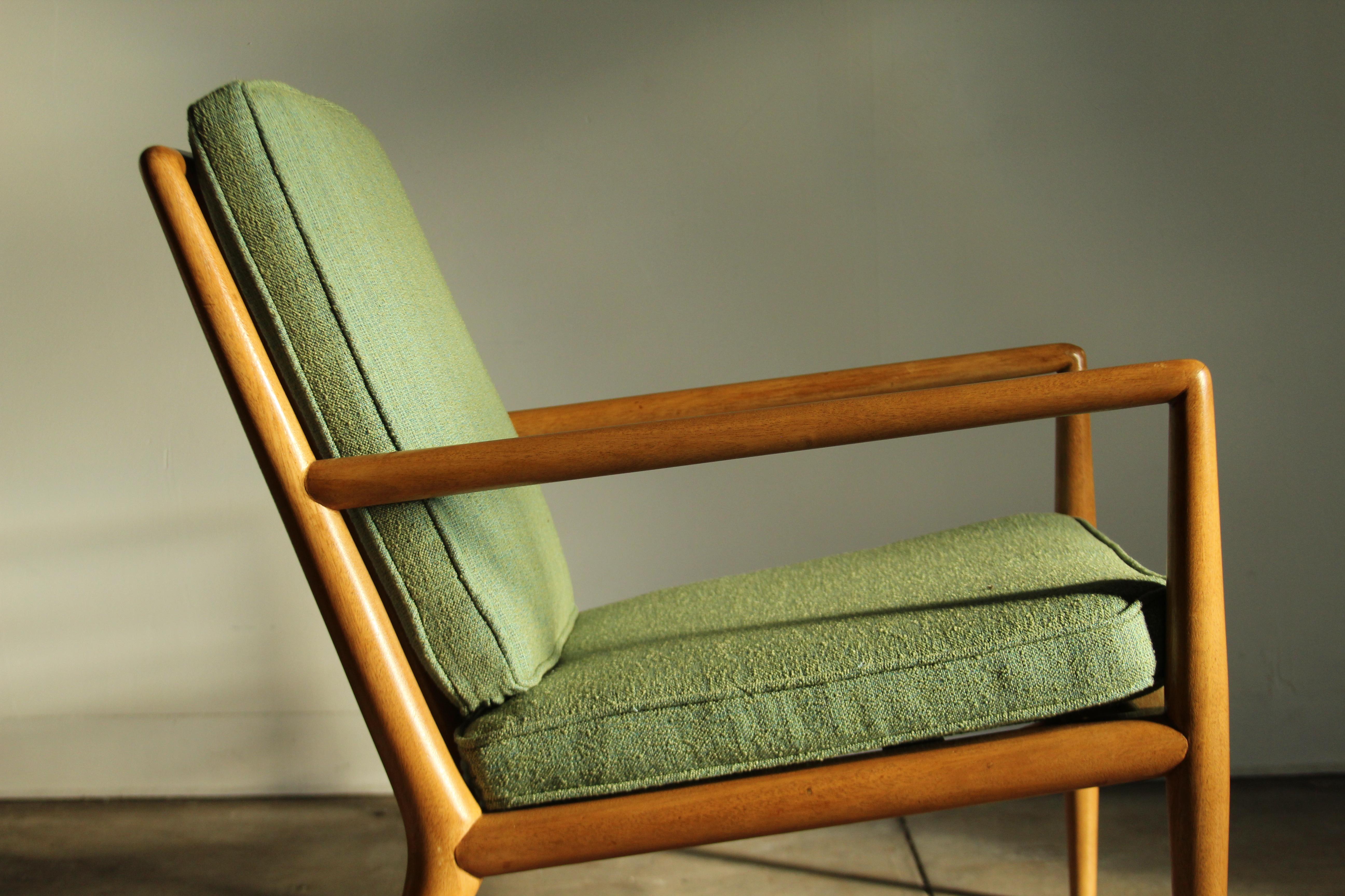 T.H. Robsjohn-Gibbings Sculptural Lounge Chairs for Widdicomb, 1950s In Good Condition In Coronado, CA