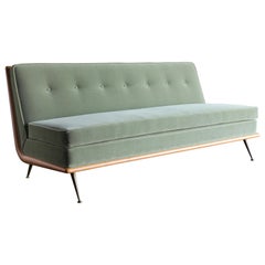 T.H. Robsjohn-Gibbings Sofa:: Modell 1727 für Widdicomb:: um 1955