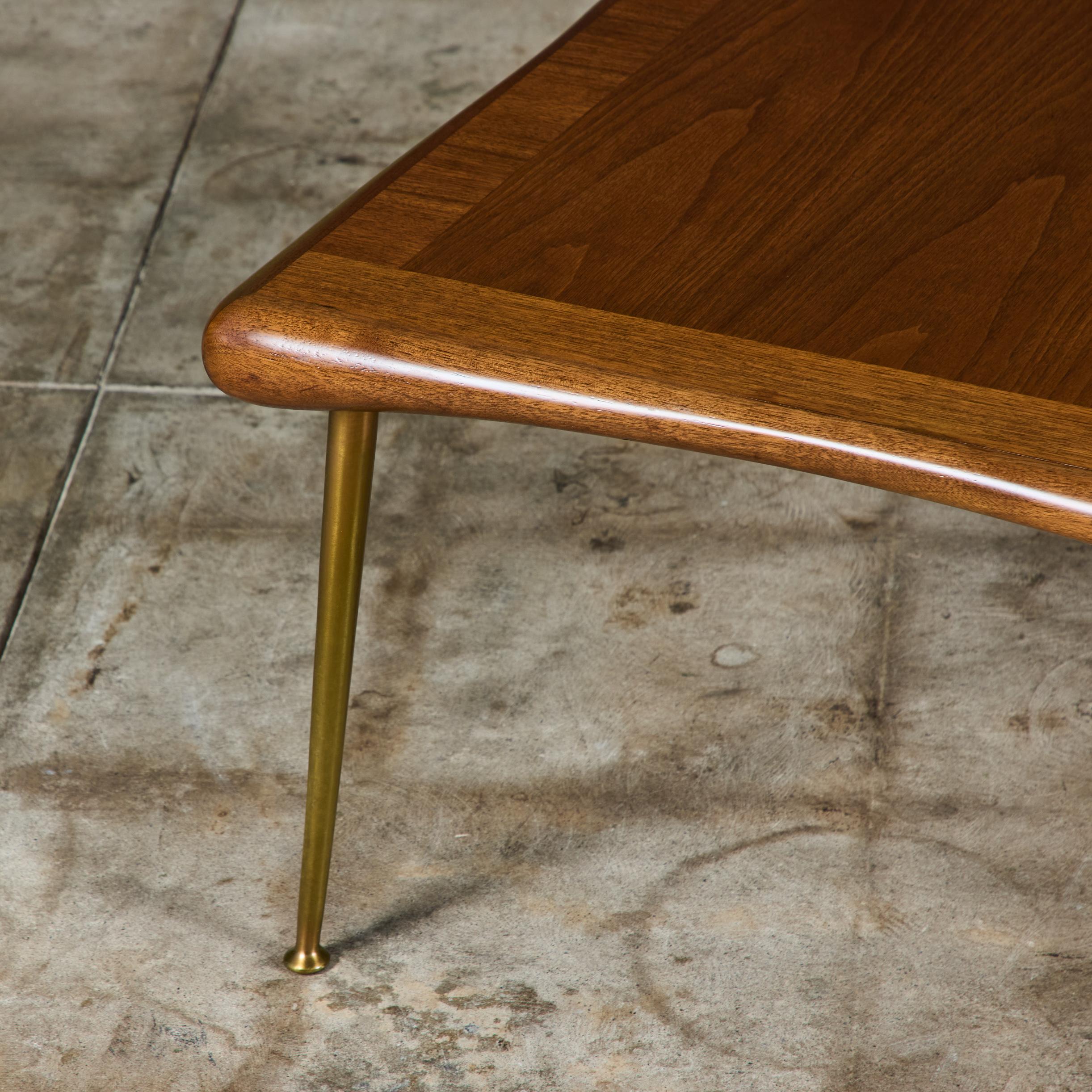 T.H. Robsjohn Gibbings Square Coffee Table for Widdicomb 6