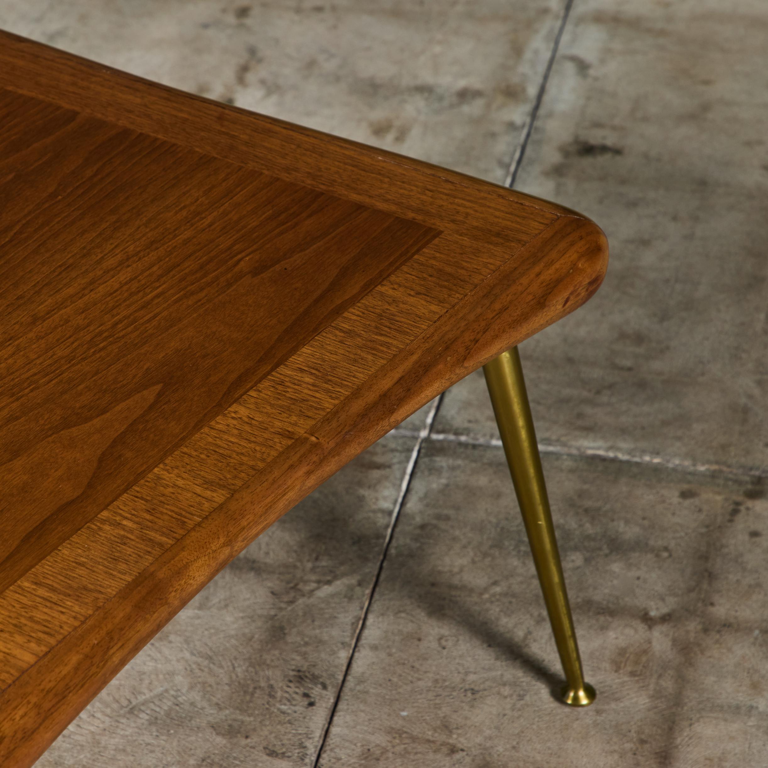 T.H. Robsjohn Gibbings Square Coffee Table for Widdicomb 8