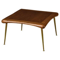 T.H. Robsjohn Gibbings Square Coffee Table for Widdicomb