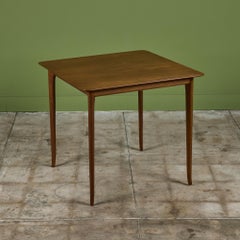 T.H. Robsjohn Gibbings Square Game Table for Widdicomb