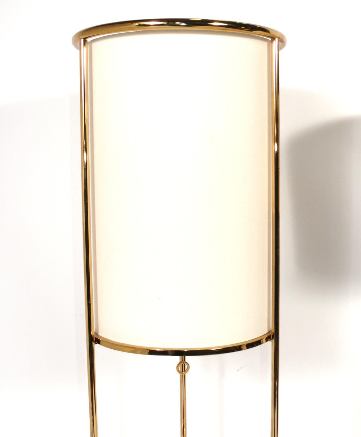 Mid-Century Modern T.H. Robsjohn Gibbings Style Floor Lamps For Sale