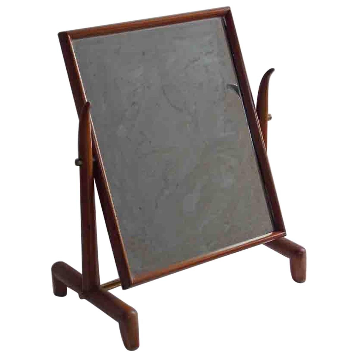 TH Robsjohn-Gibbings Table Mirror For Sale