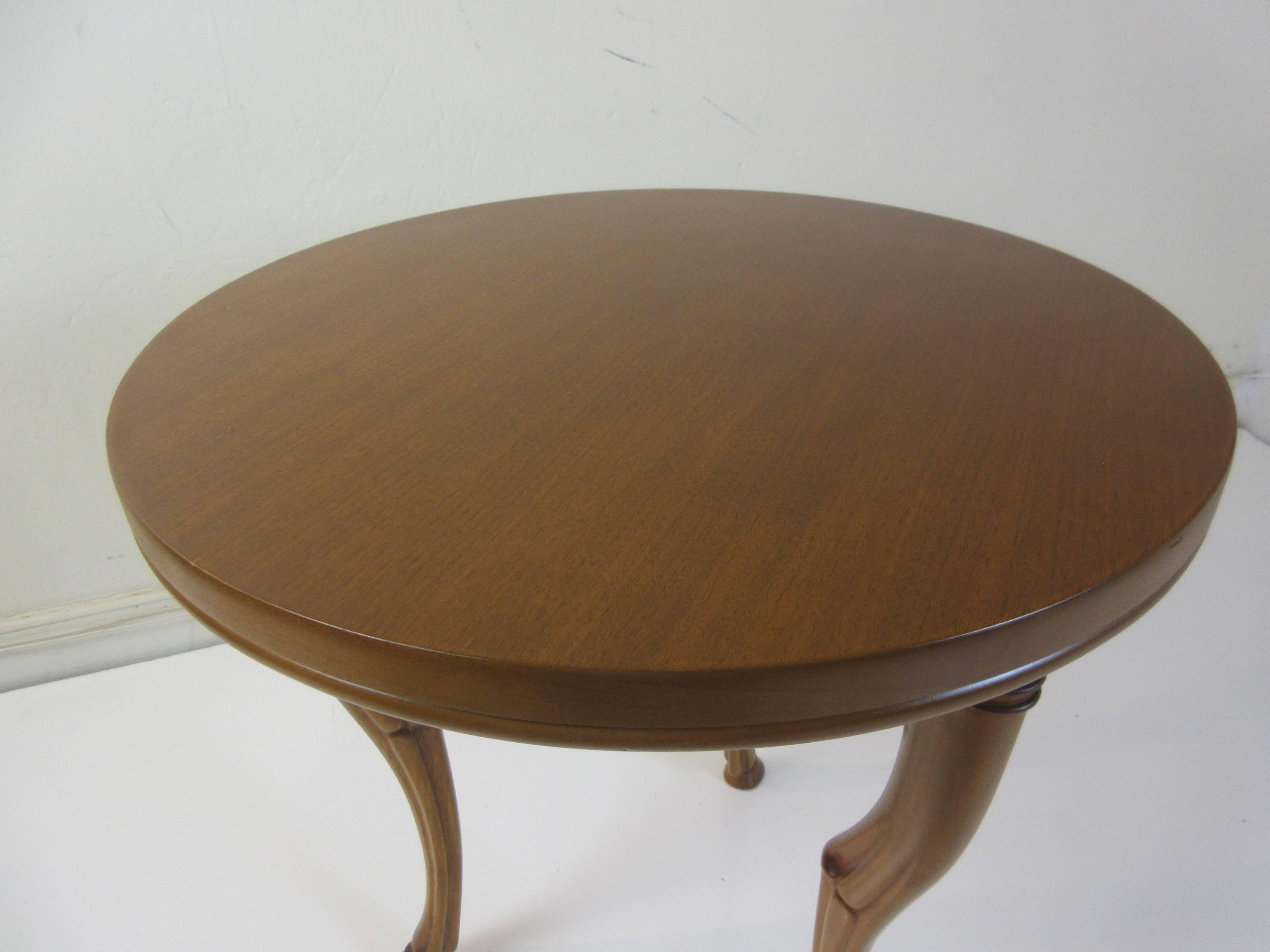 T.H. Robsjohn-Gibbings Trapeza Table by Saridis of Athens In Excellent Condition In Philadelphia, PA